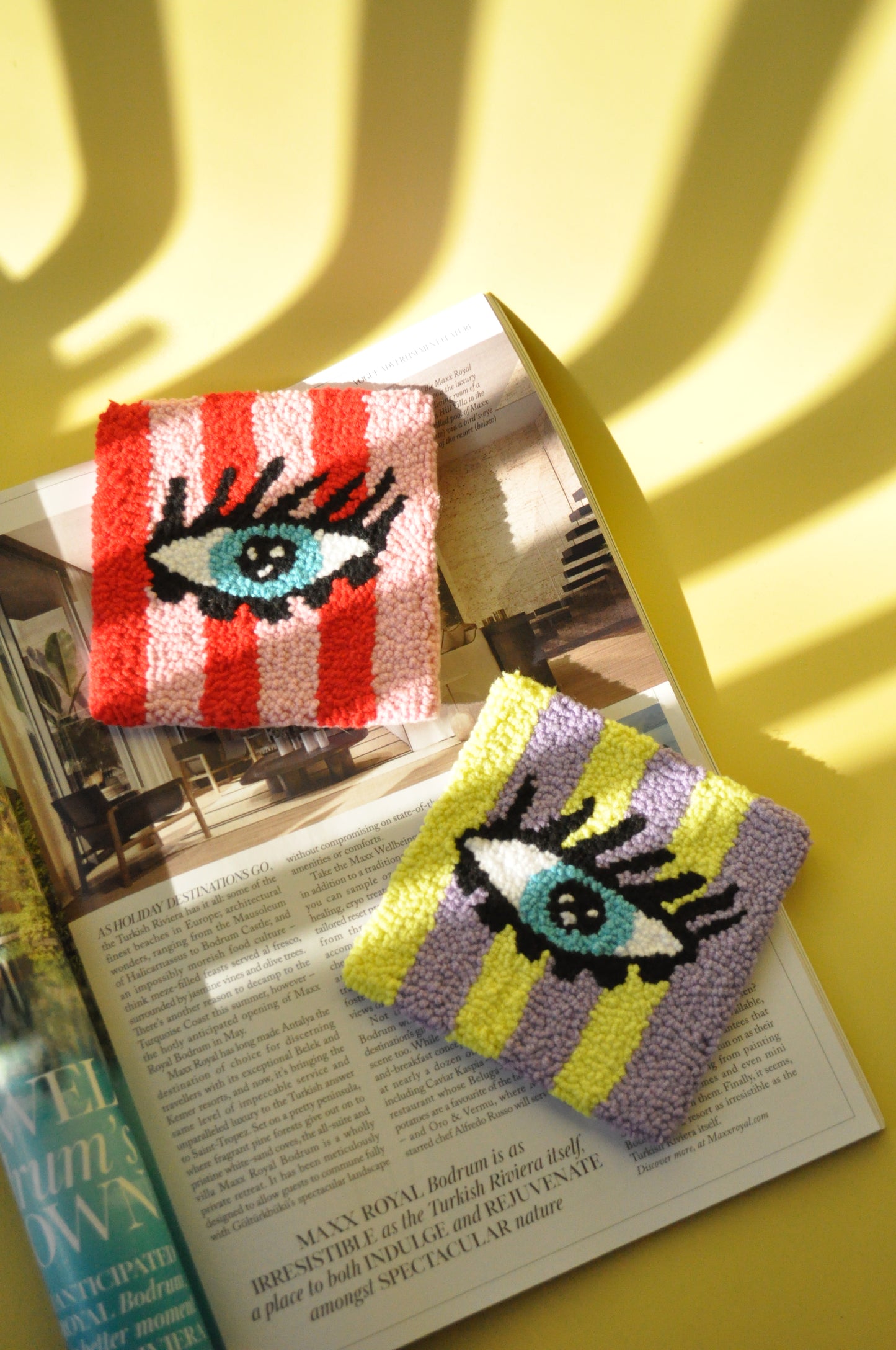 Pop Art Evil Eye Coaster