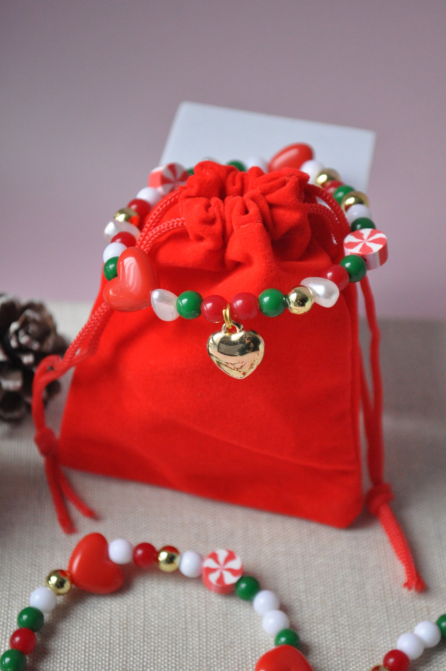 Festive Bead Bracelet