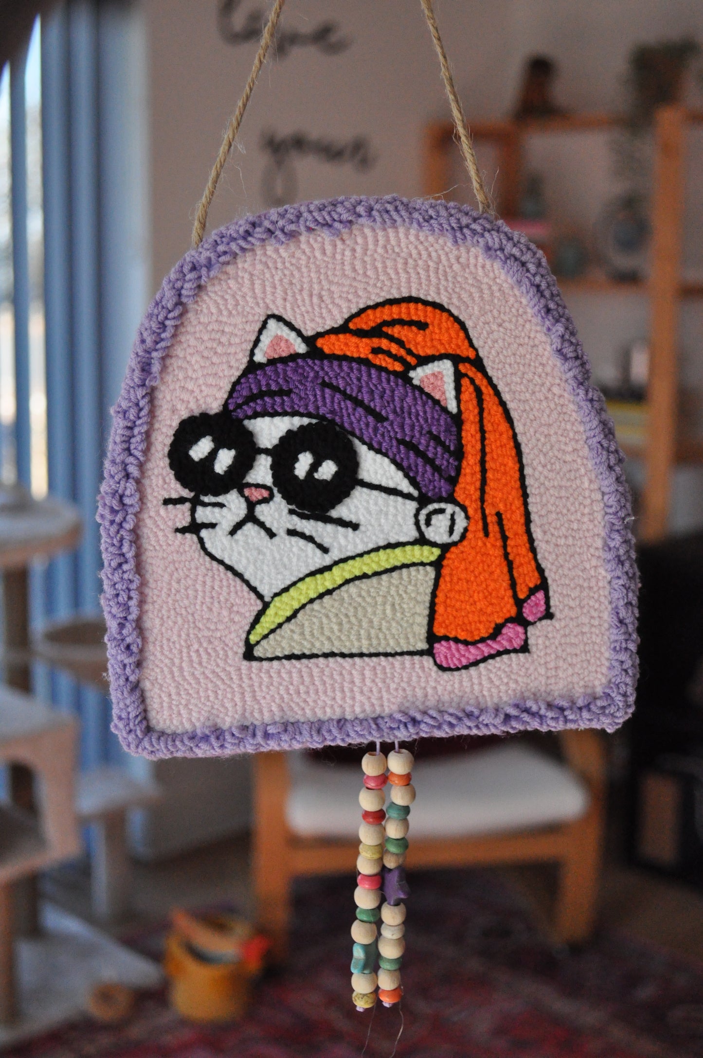 Cat With A Pearl Earring
