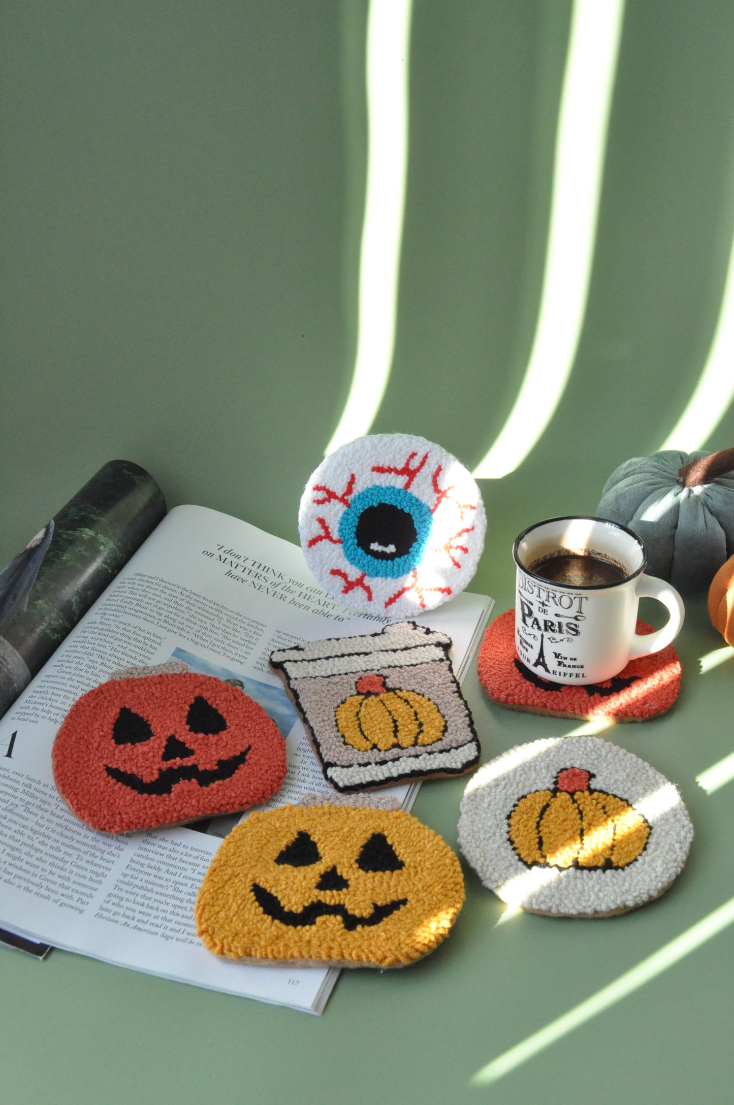 Spooky Mug Rugs