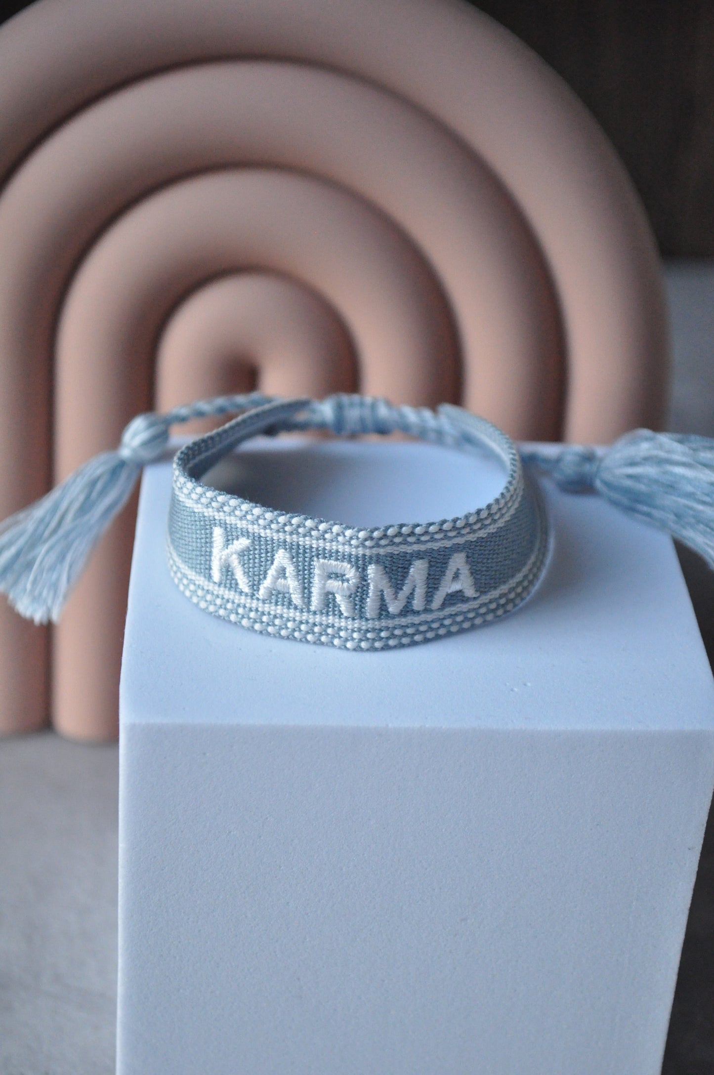 Braided Motto Bracelet