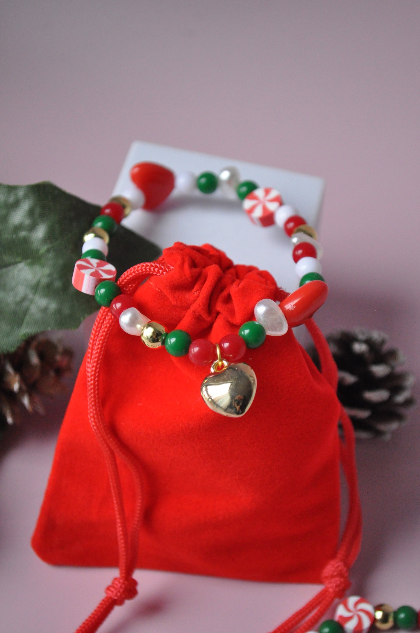 Festive Bead Bracelet