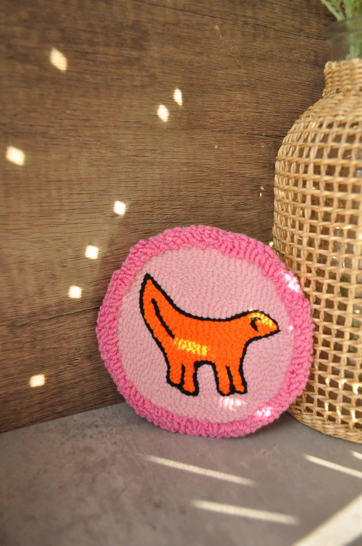 Lambanana Mug Rug