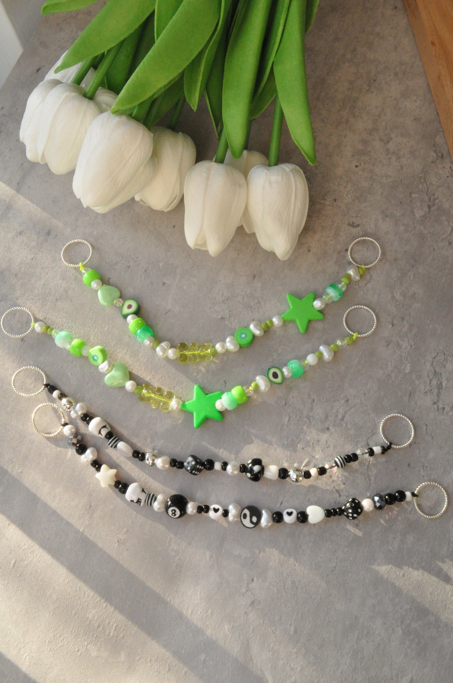 Personalised Beaded Clogs Charm