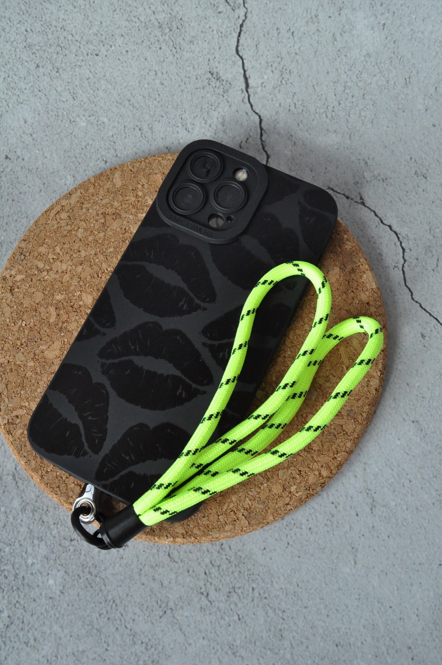 Neon Wristlet Mobile Phone Strap