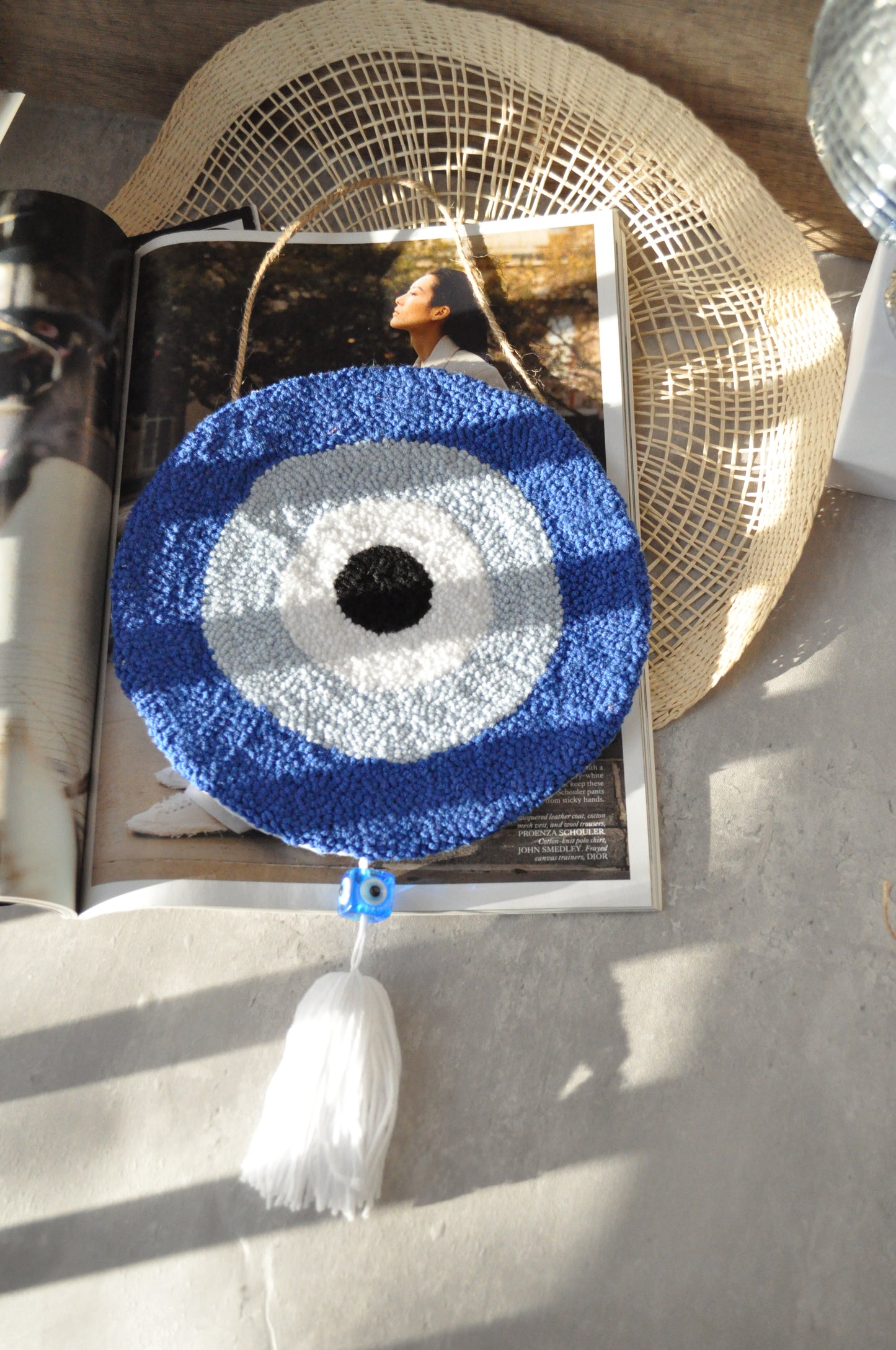 Boho Evil Eye Wall Art