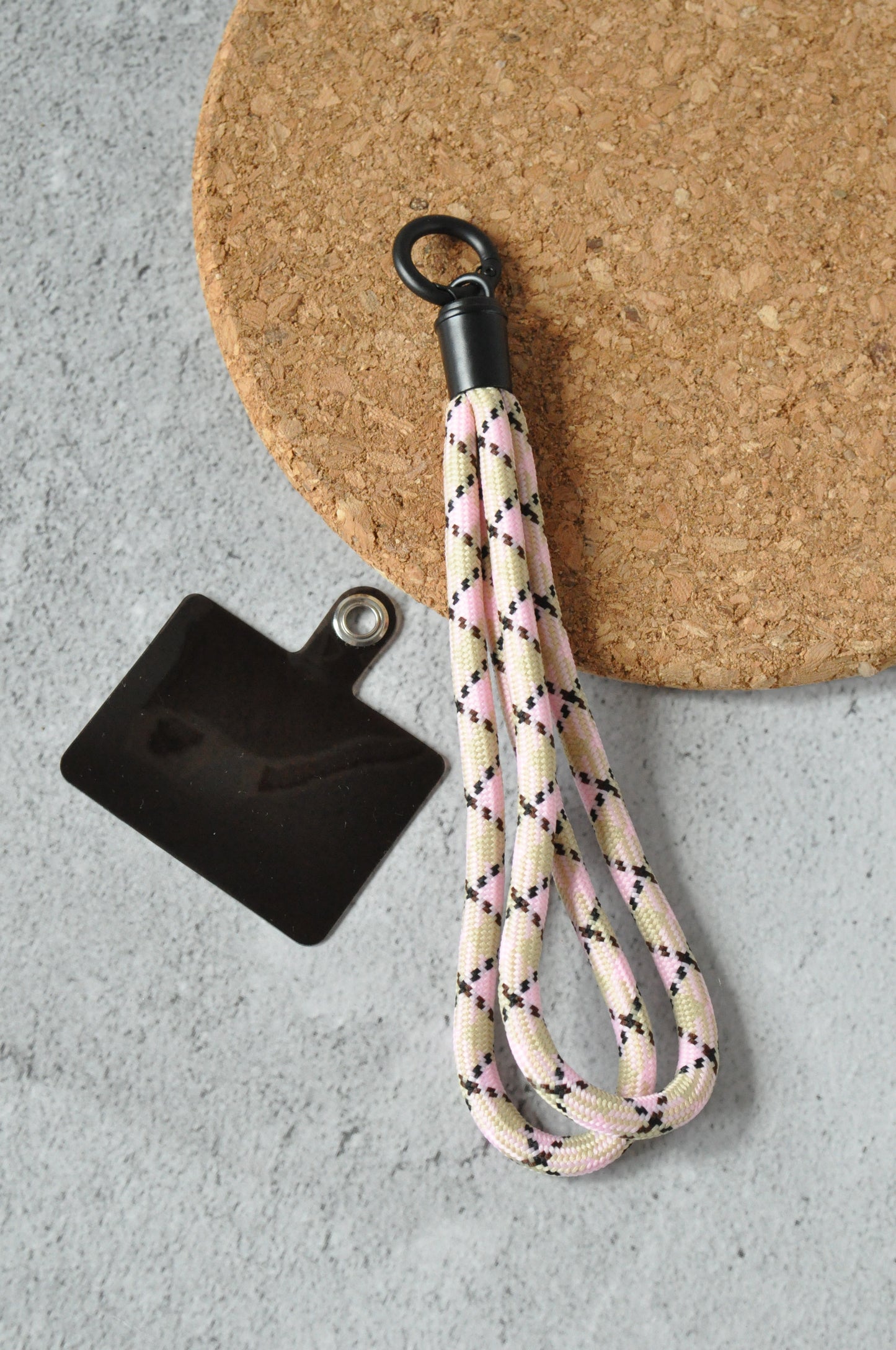 Pastel Pink Mobile Phone Strap