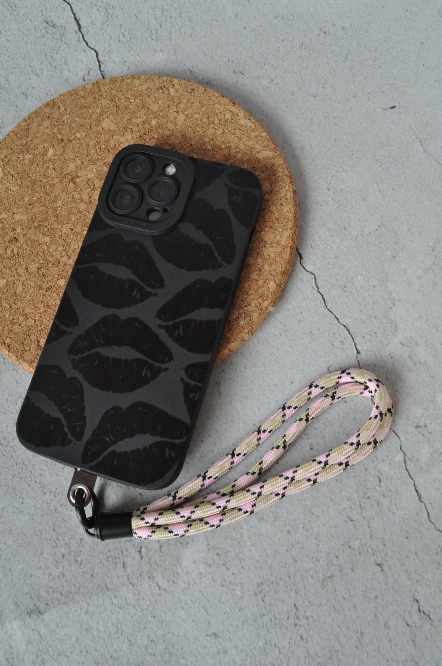 Pastel Pink Mobile Phone Strap
