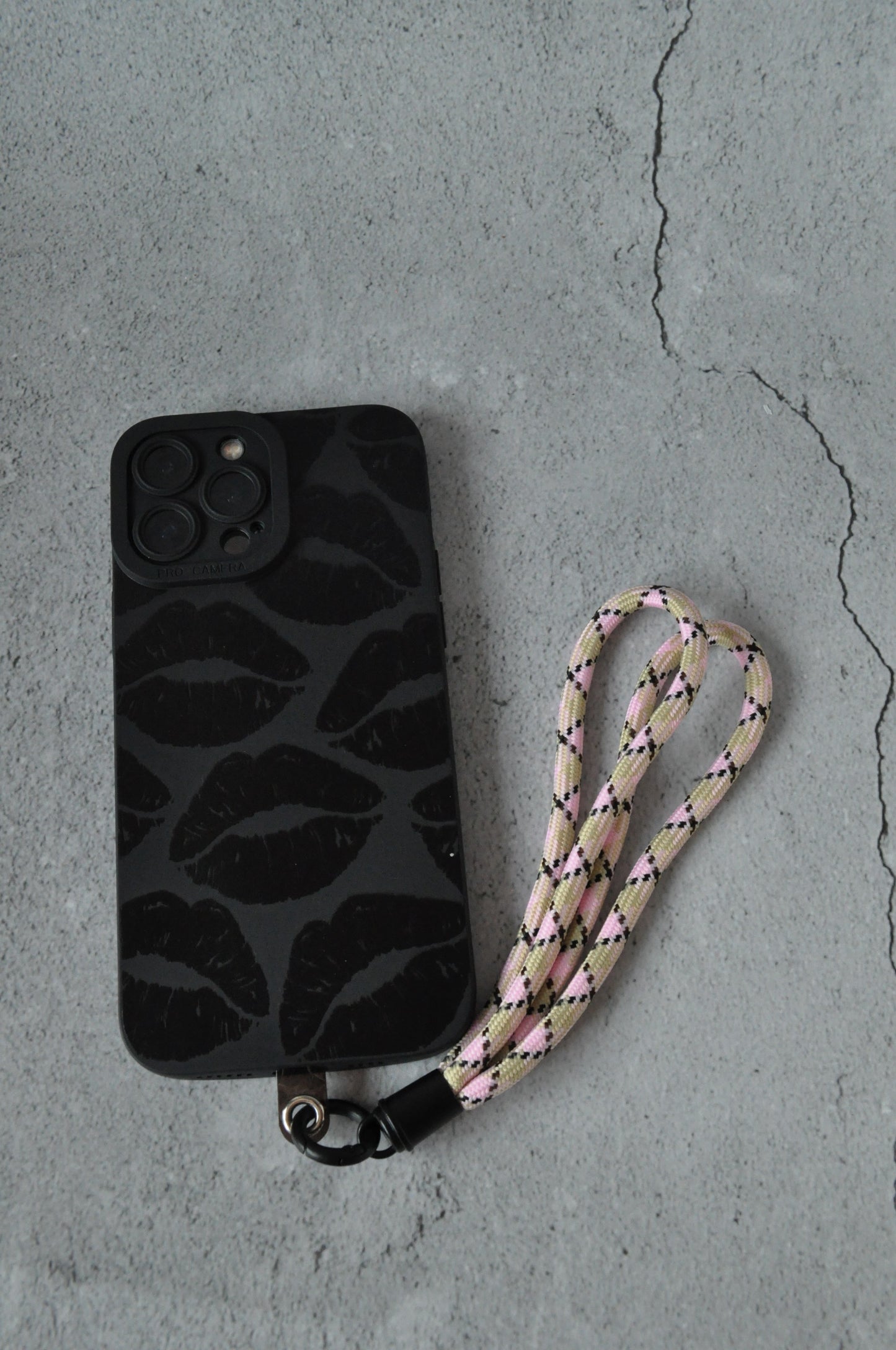 Pastel Pink Mobile Phone Strap