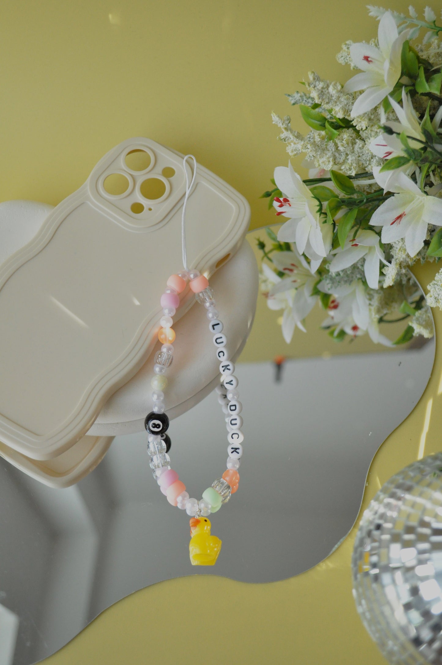 Lucky Duck Phone Charm