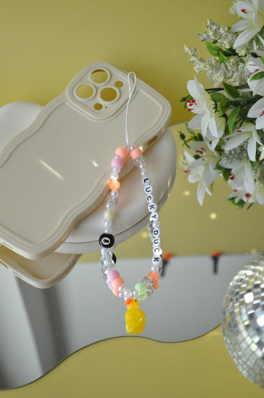 Lucky Duck Phone Charm