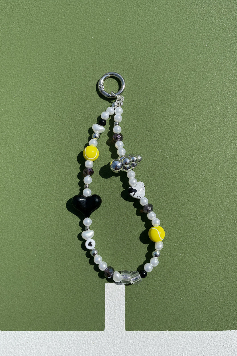 Tennis Ball Phone Charm