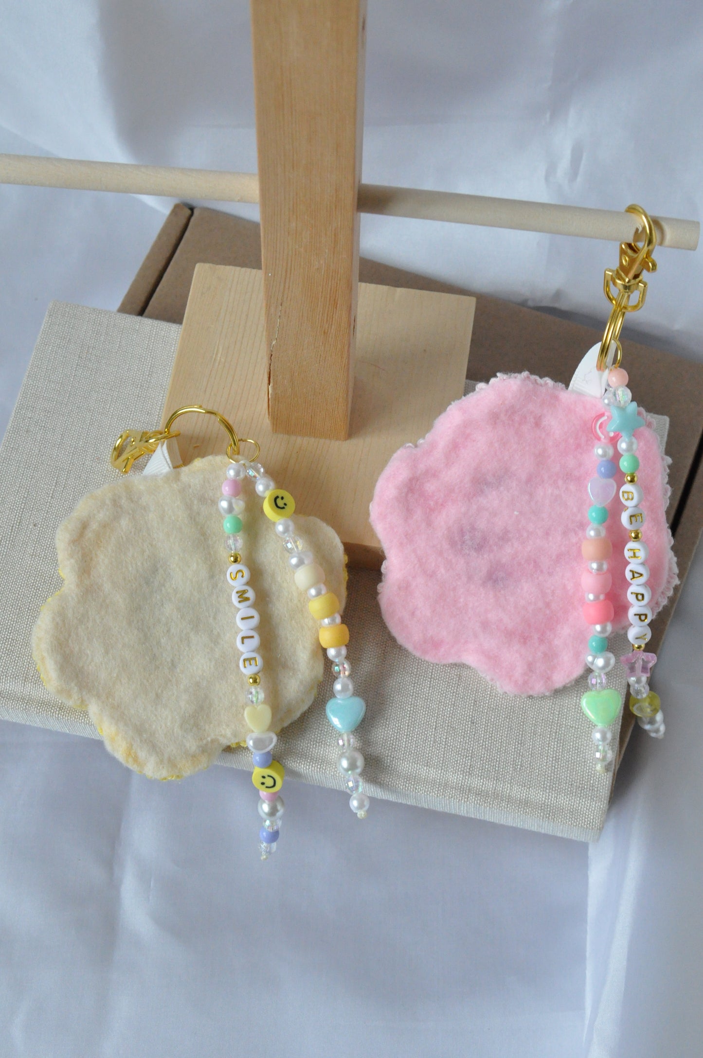 Tufted Daisy Bag Charm