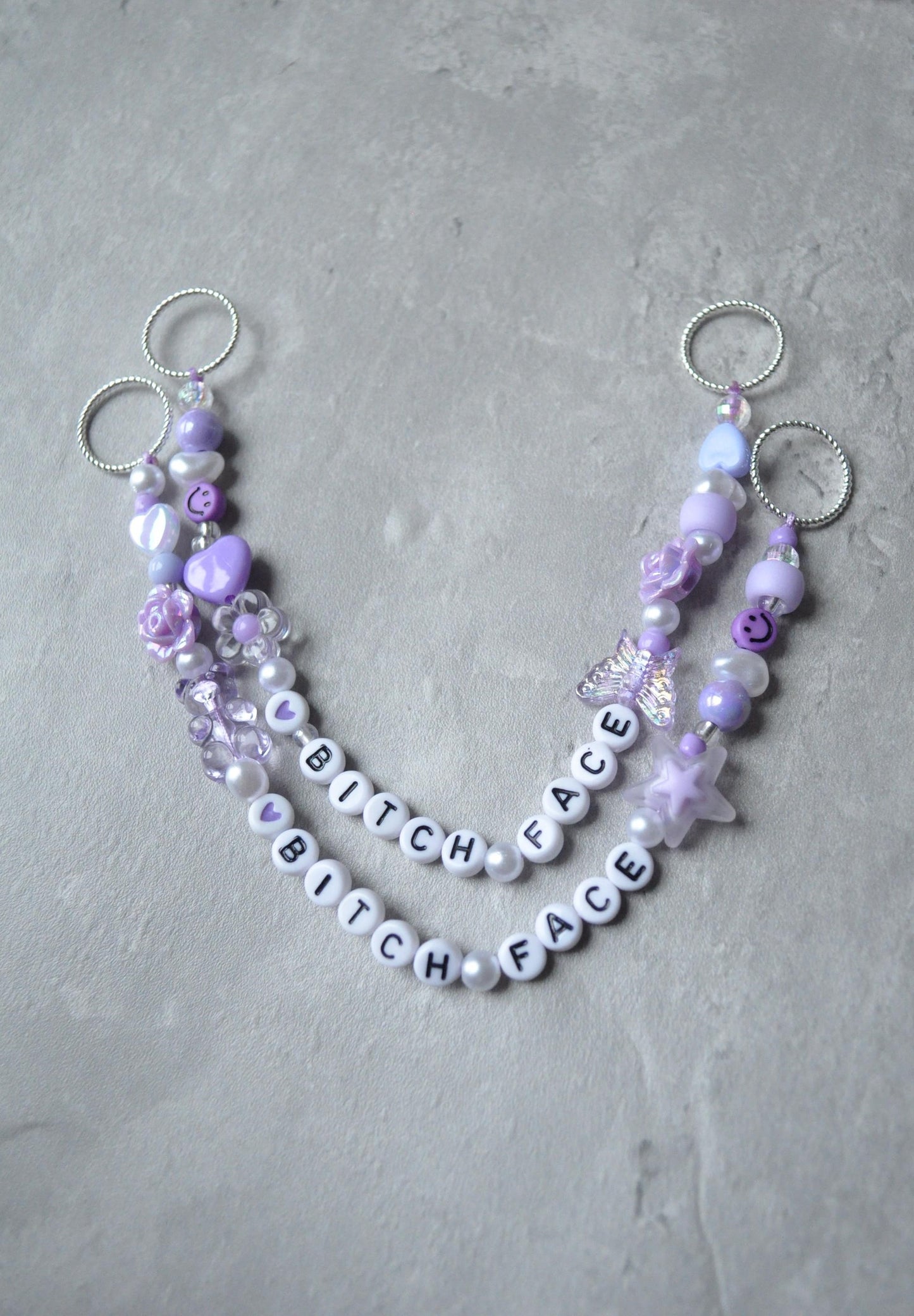 Personalised Beaded Clogs Charm