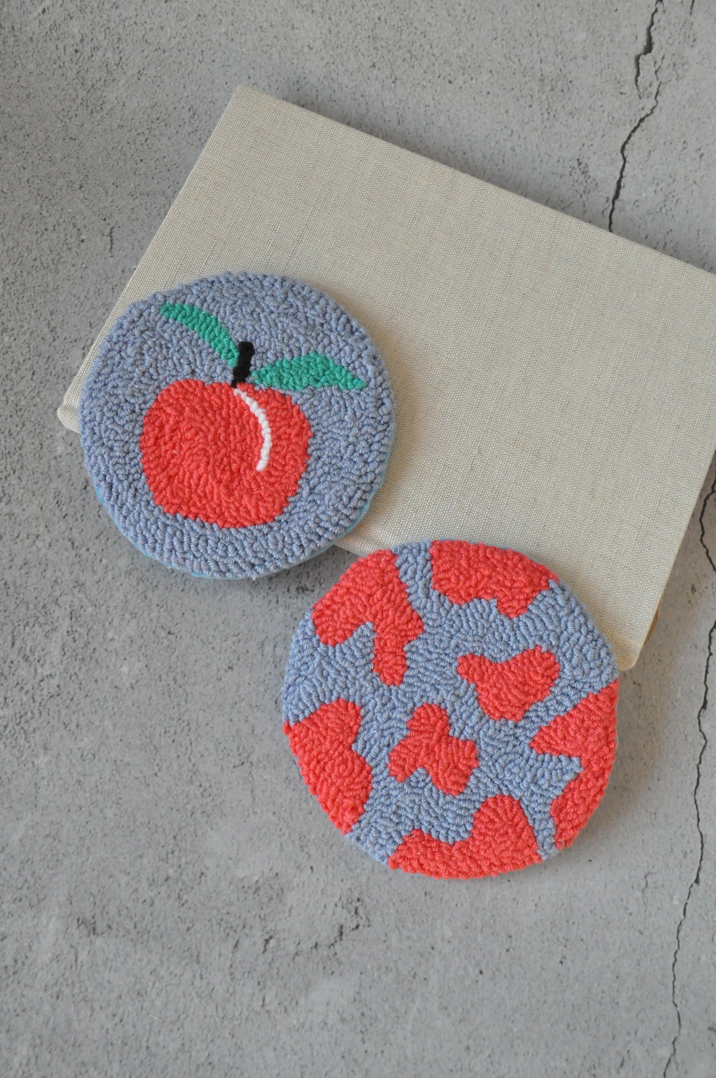 Funny Y2k Punch Needle Coasters