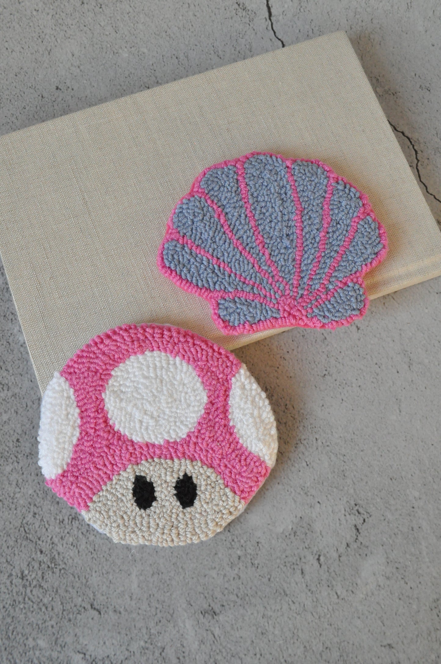 Funny Y2k Punch Needle Coasters