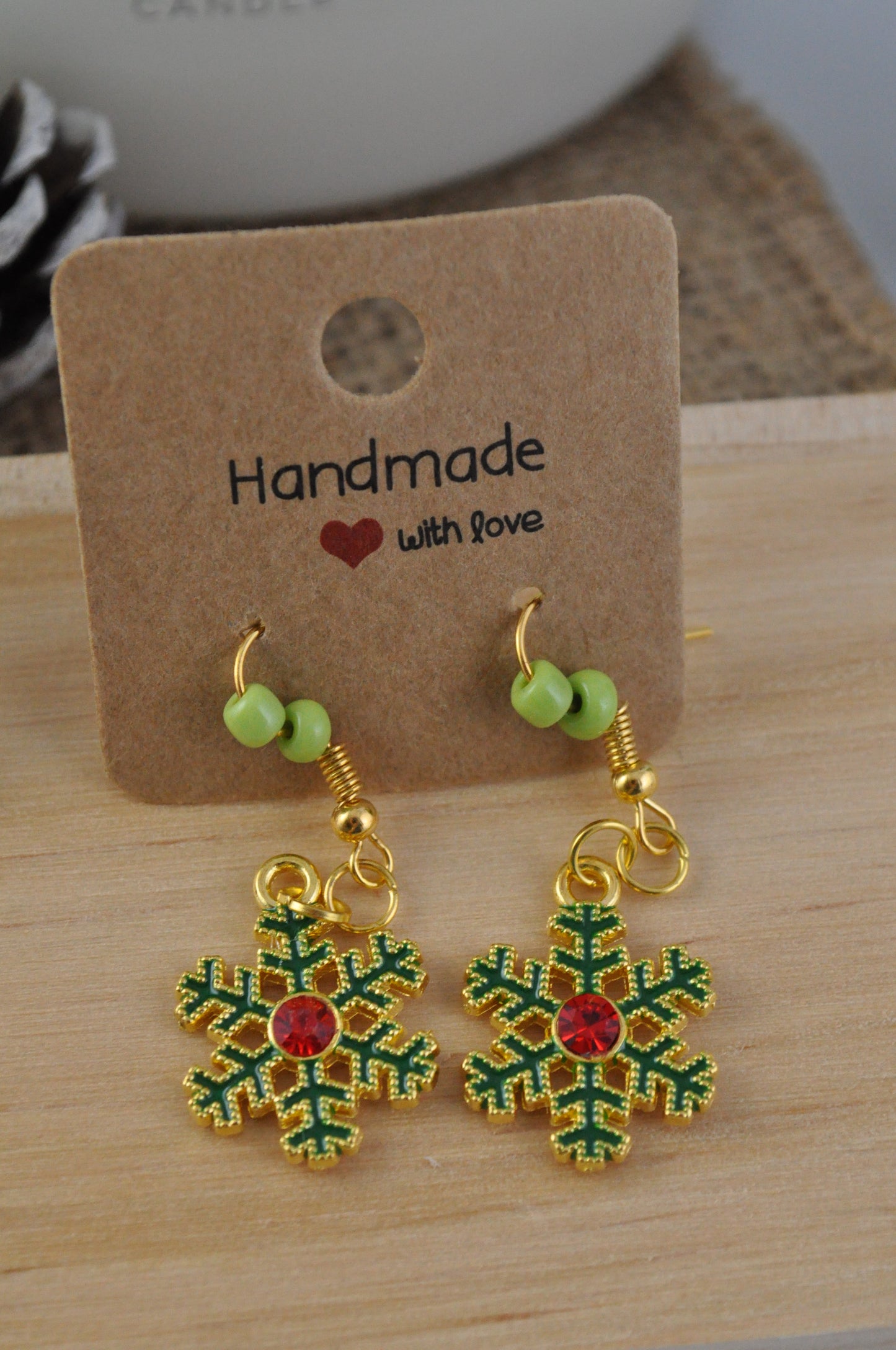 Festive Christmas Earrings