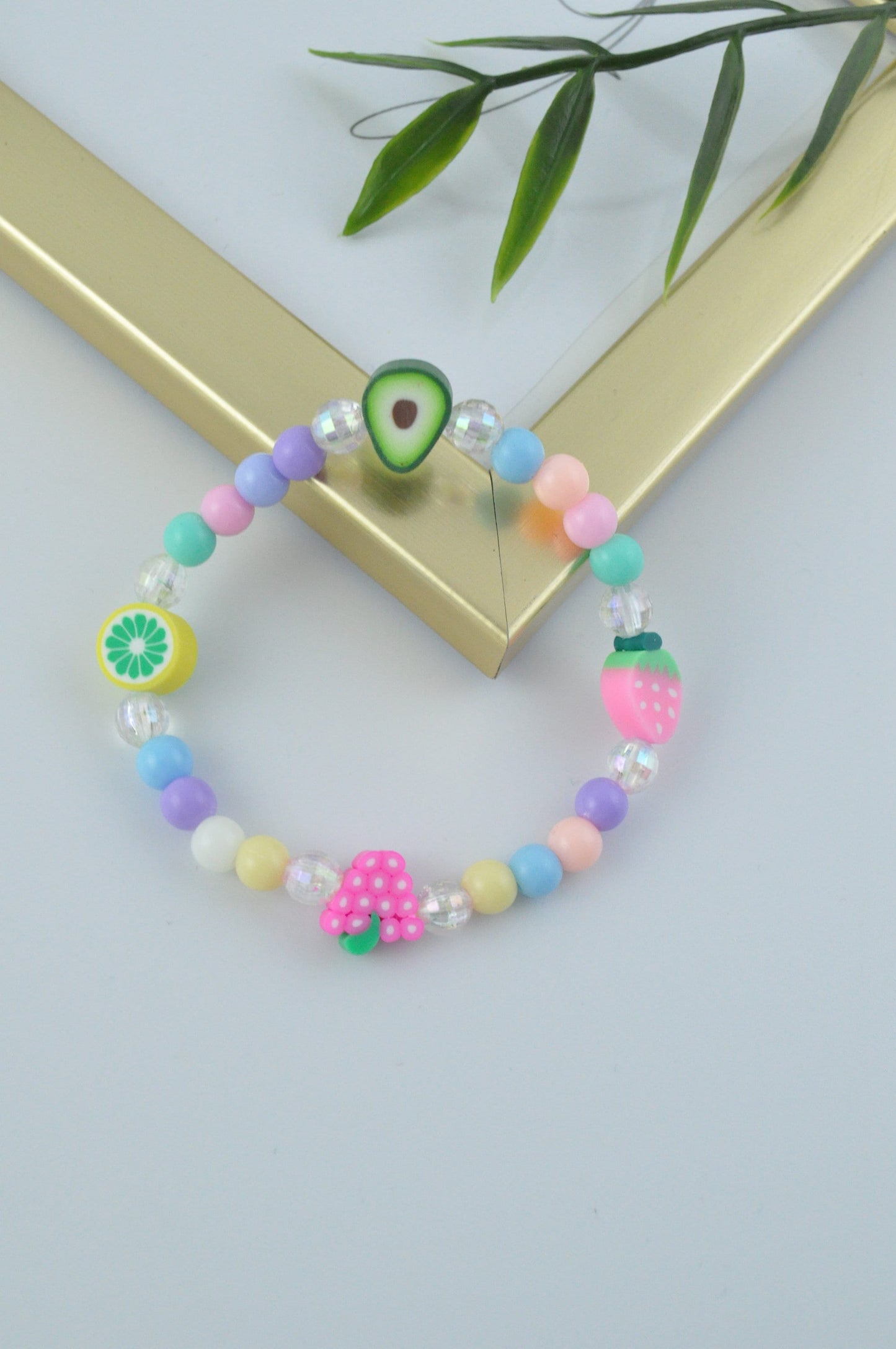 Fruit Salad Bead Bracelet