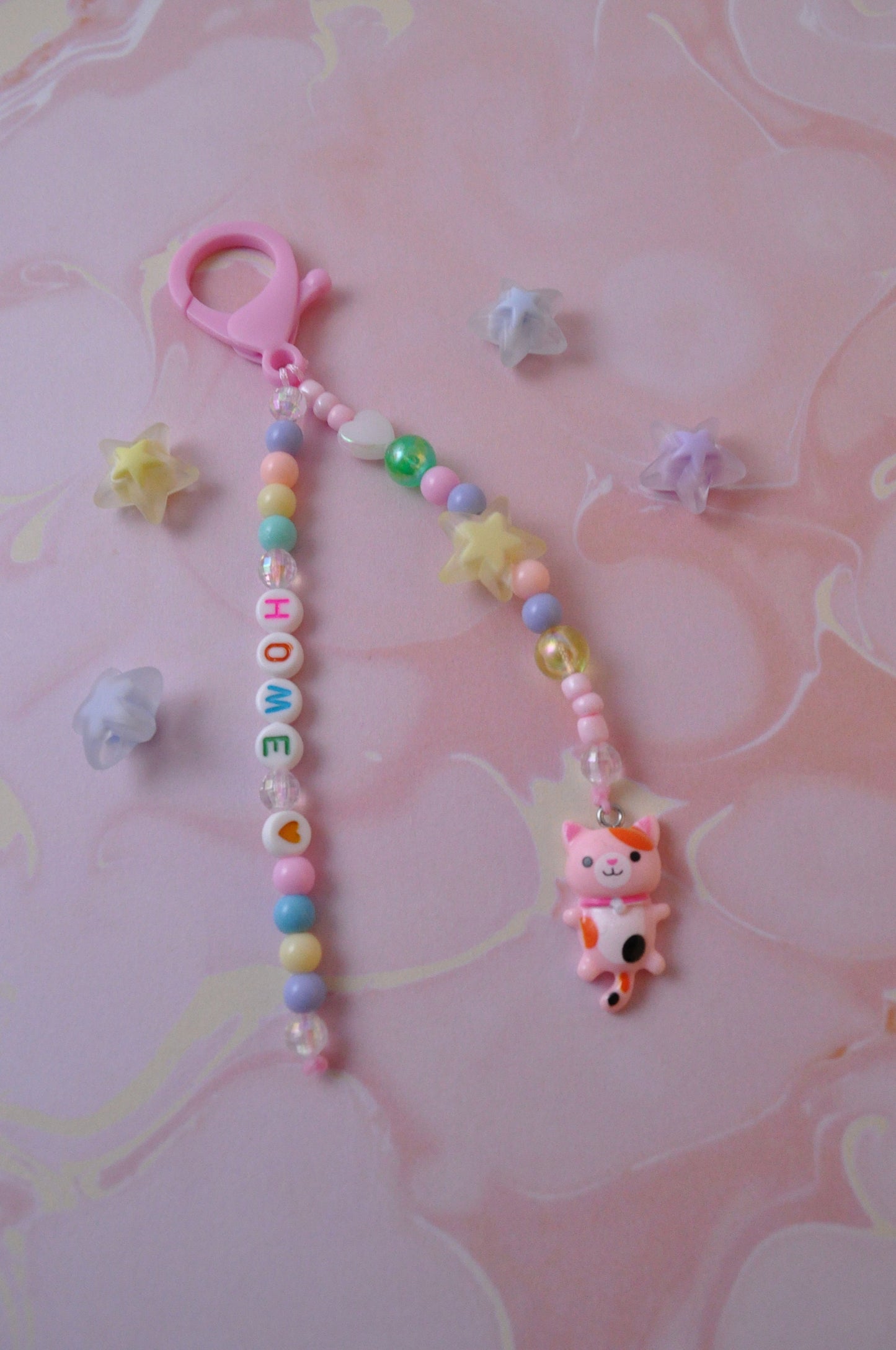 Kawaii Cat Keychain