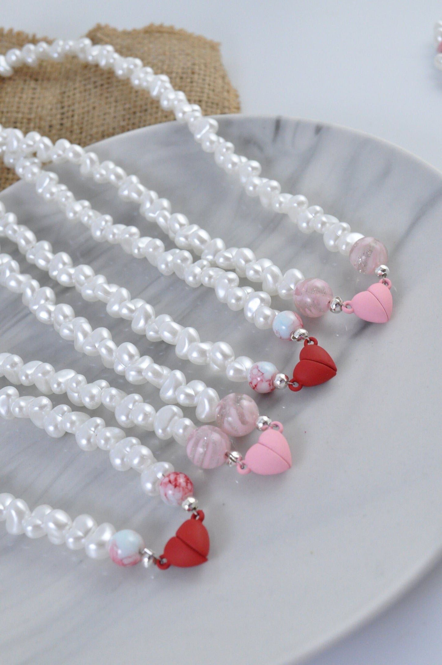 Magnetic Heart Clasp Necklace