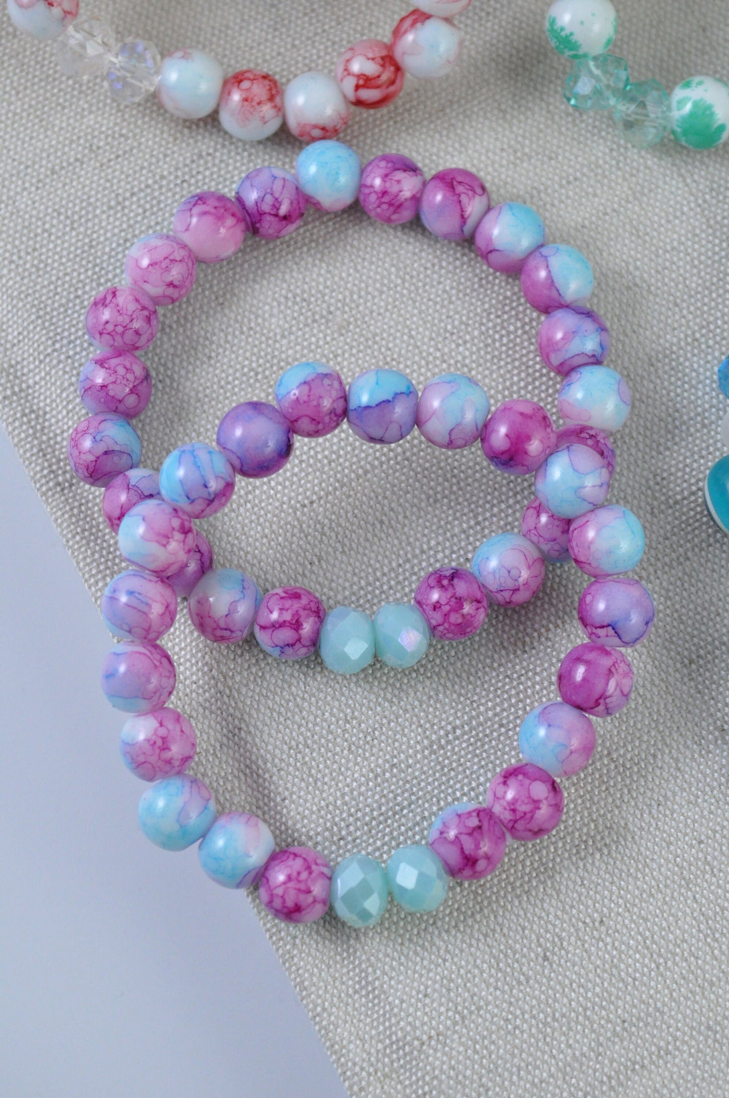 Marble Bead  Bracelet