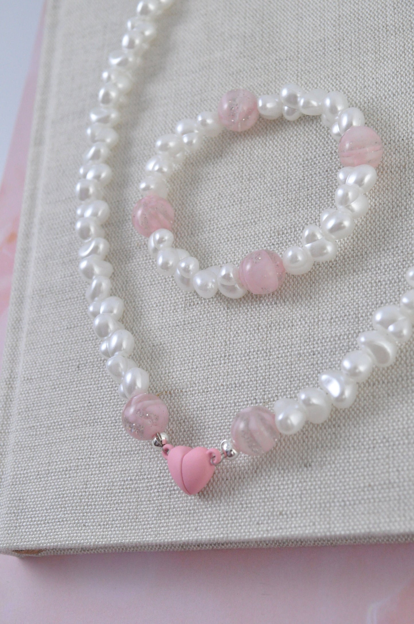 Magnetic Heart Clasp Necklace
