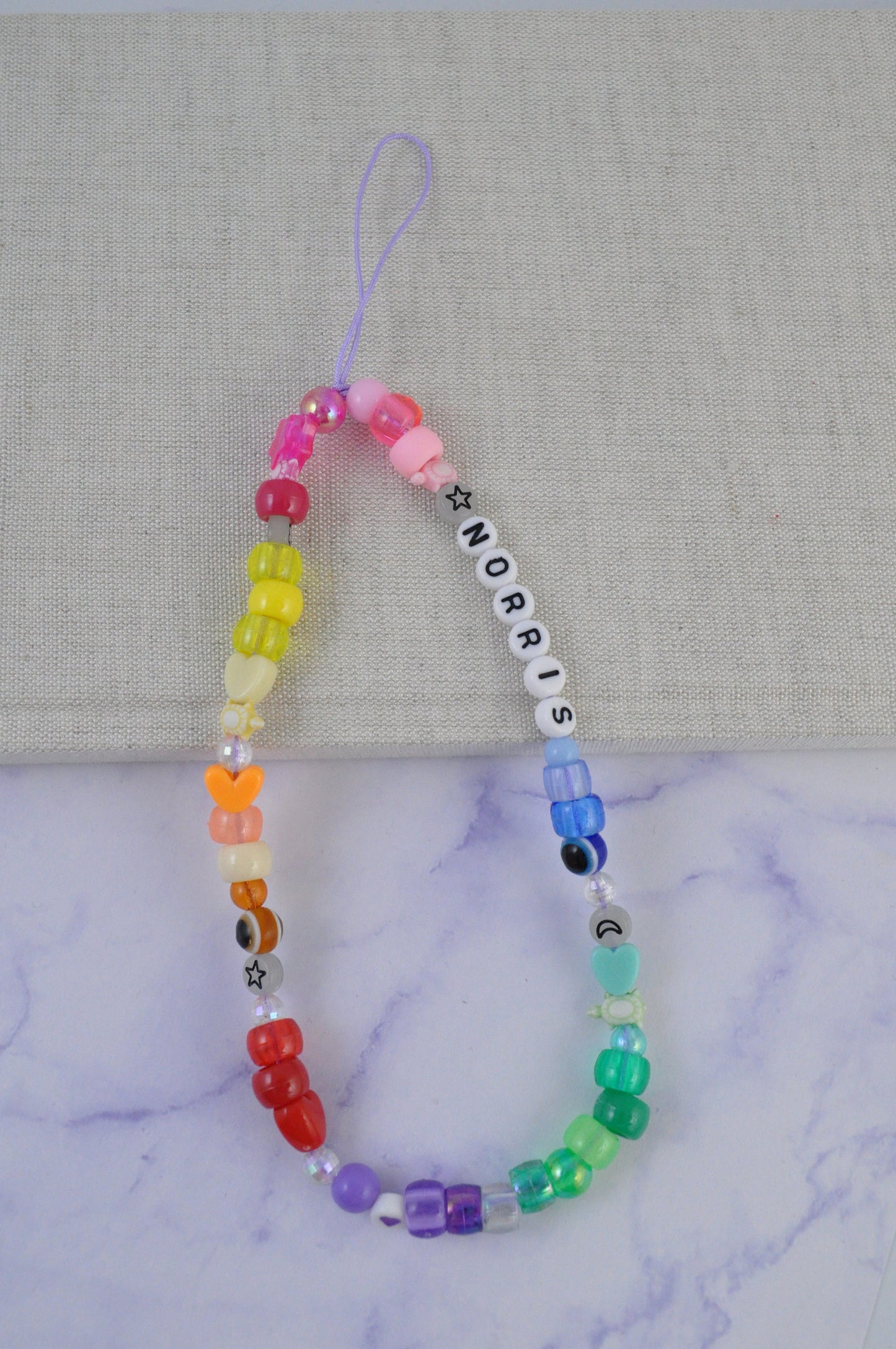 Y2K Rainbow Phone Charm Strap