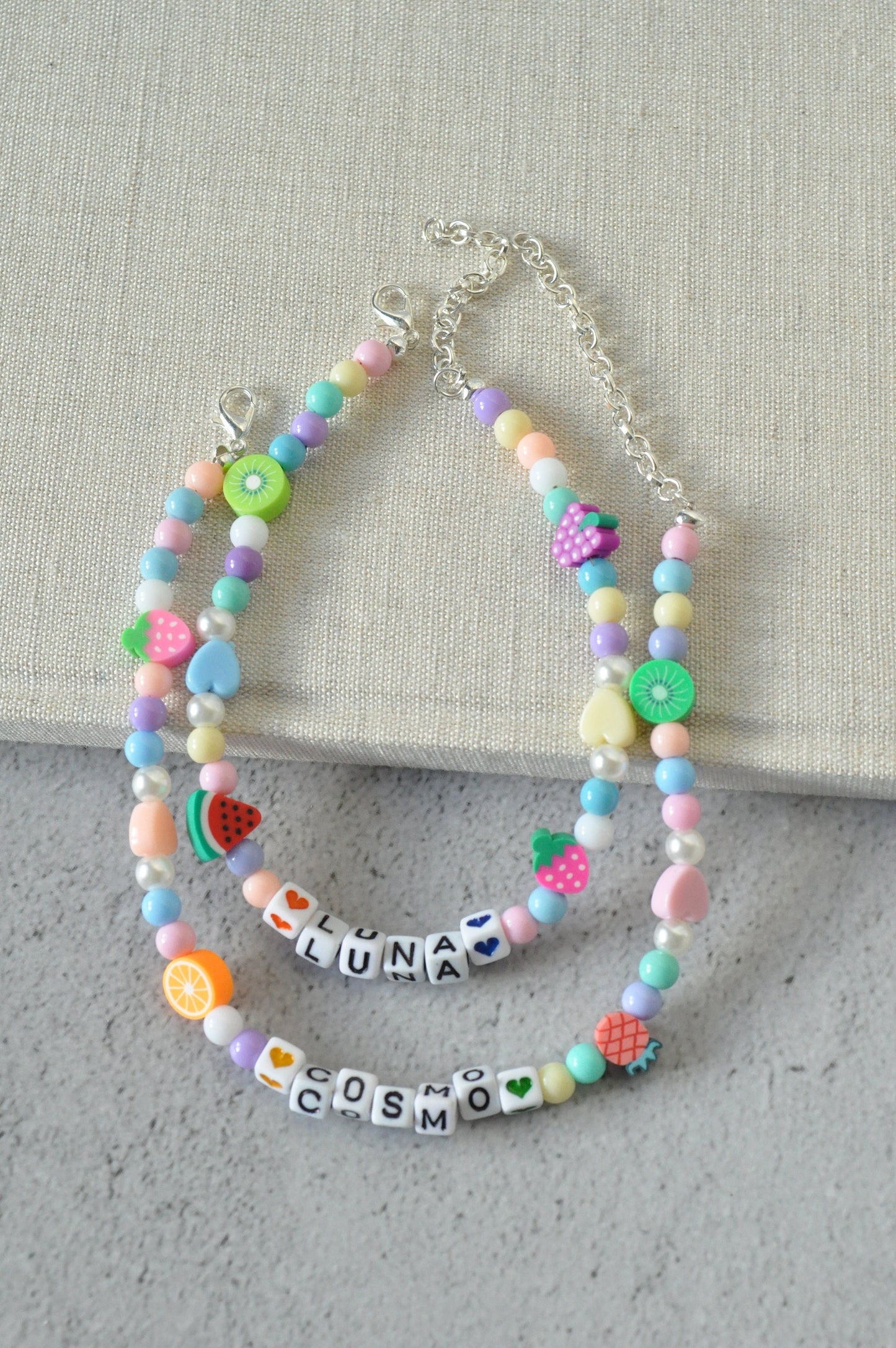 Custom Beaded Pet Necklace