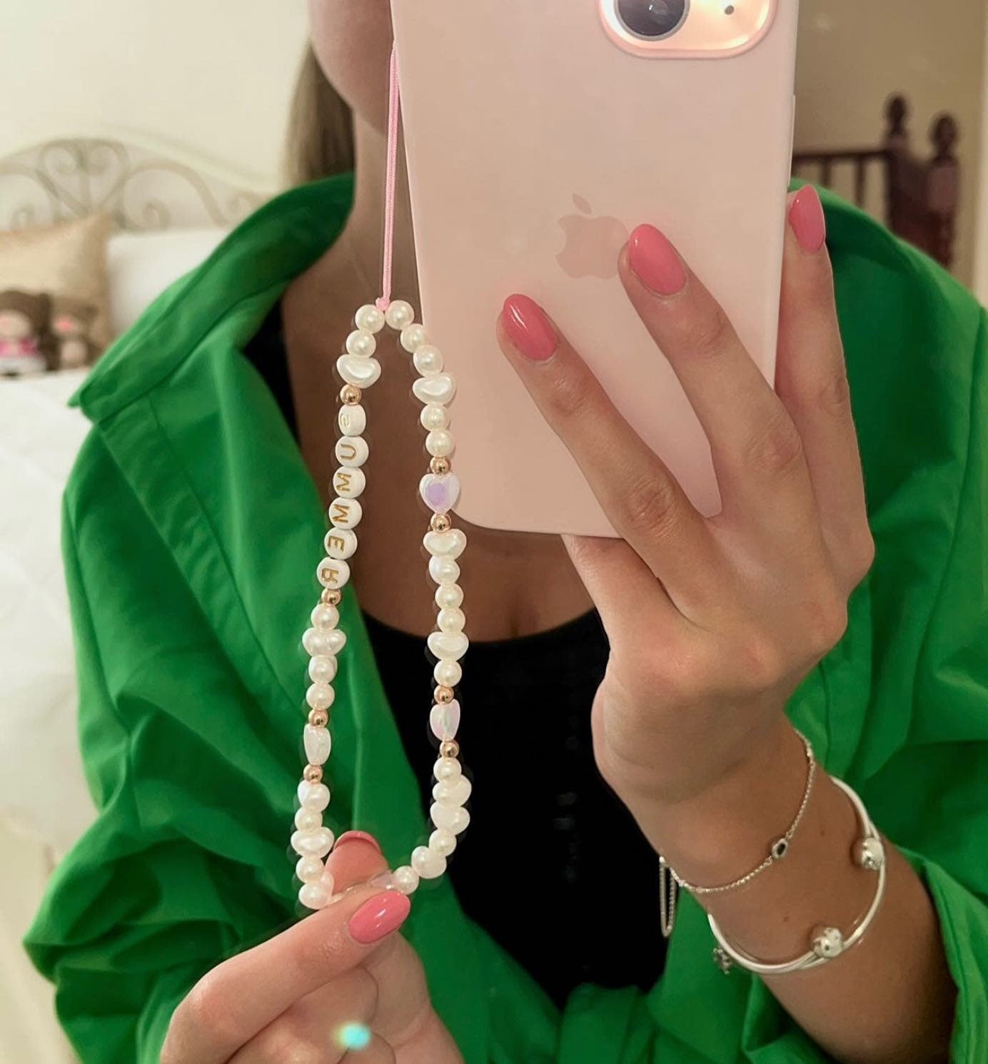 Freshwater Pearl Phone Charm