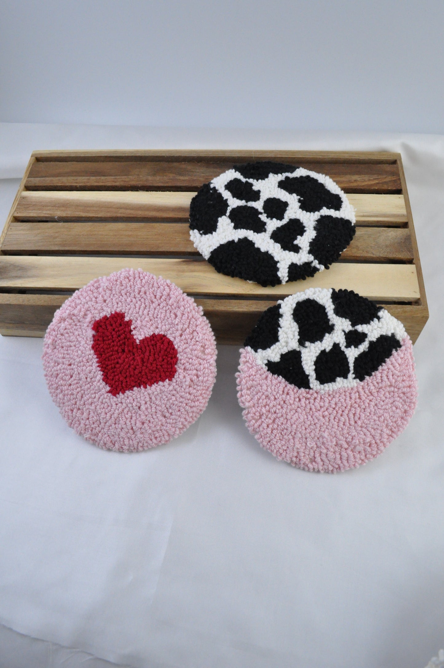 Aesthetic Punch Needle Coaster