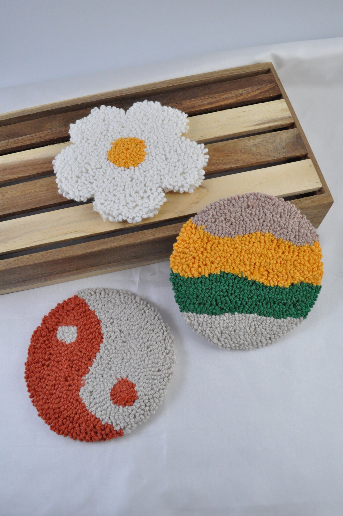Aesthetic Punch Needle Coaster
