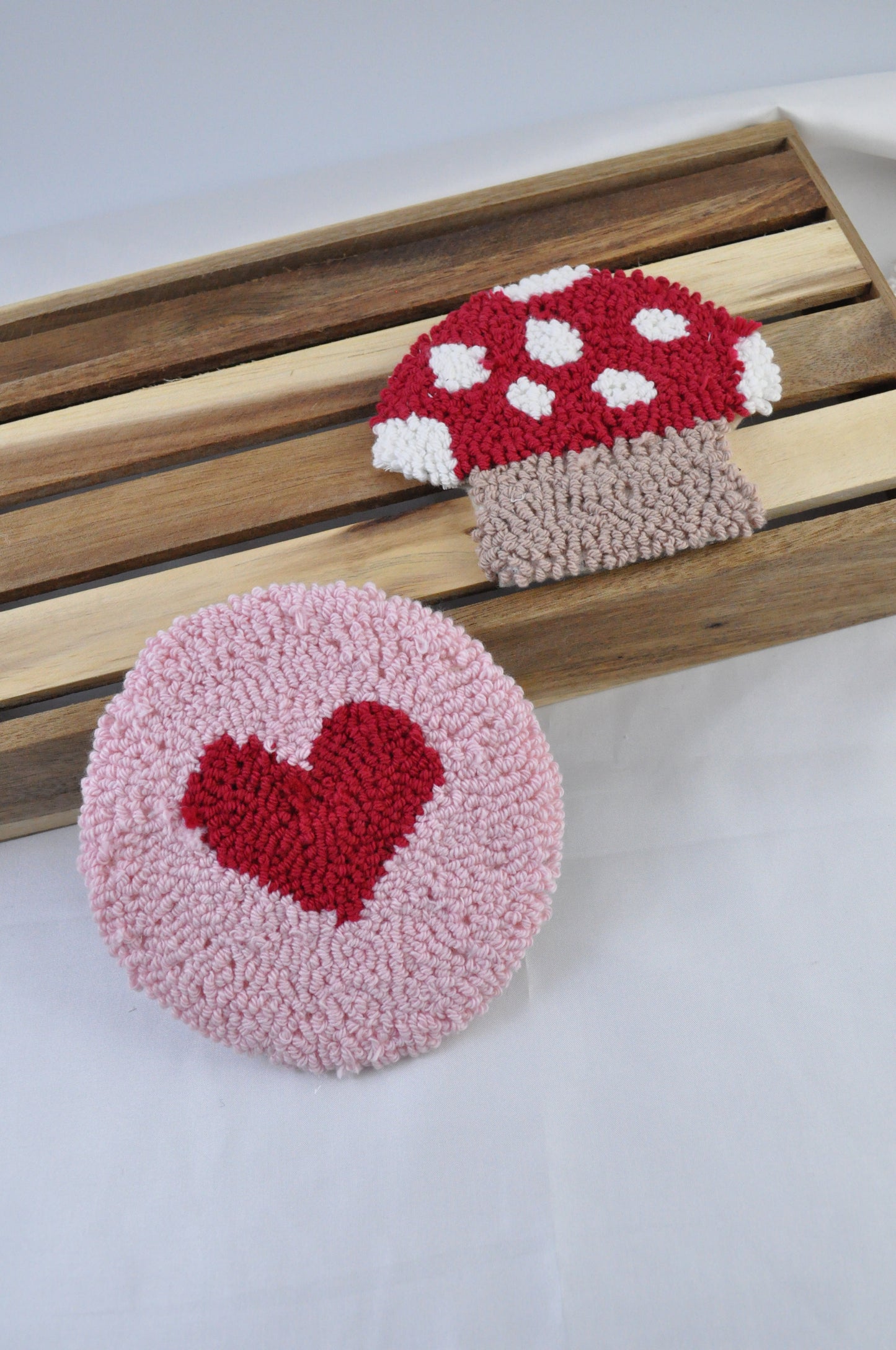 Aesthetic Punch Needle Coaster