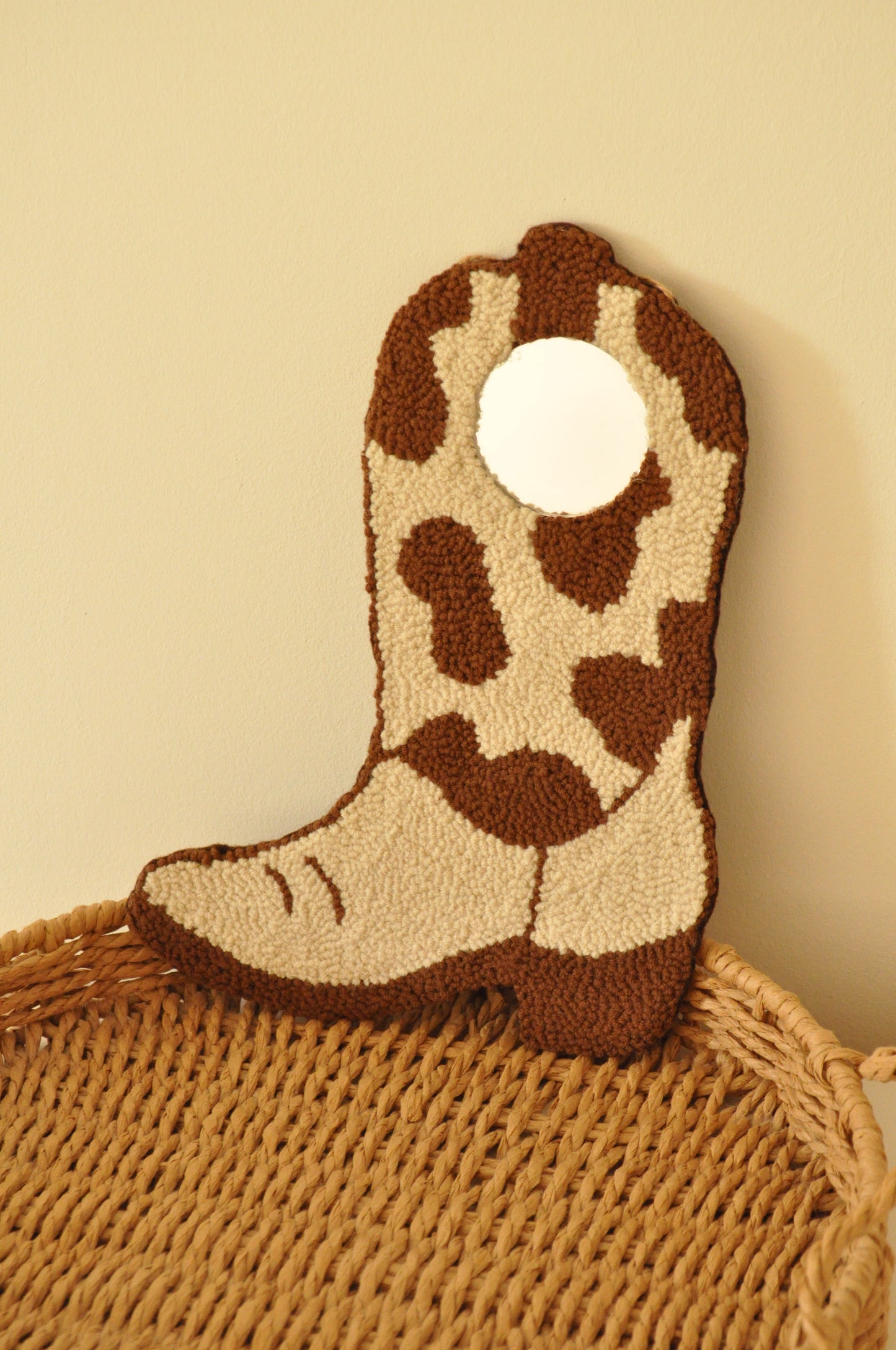 Western Cow Print Wall Hanging