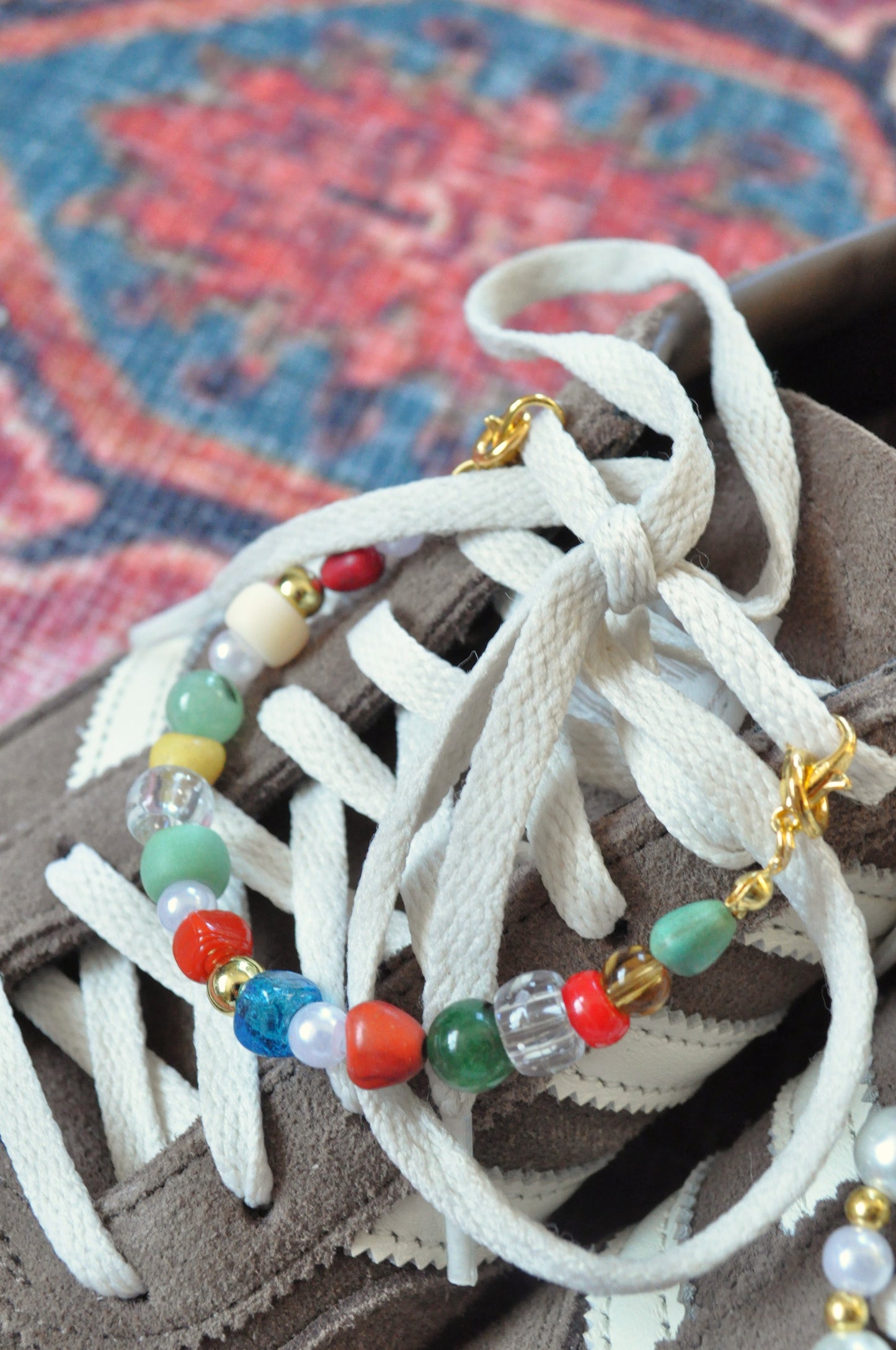 Pearl Gold Shoe Chain