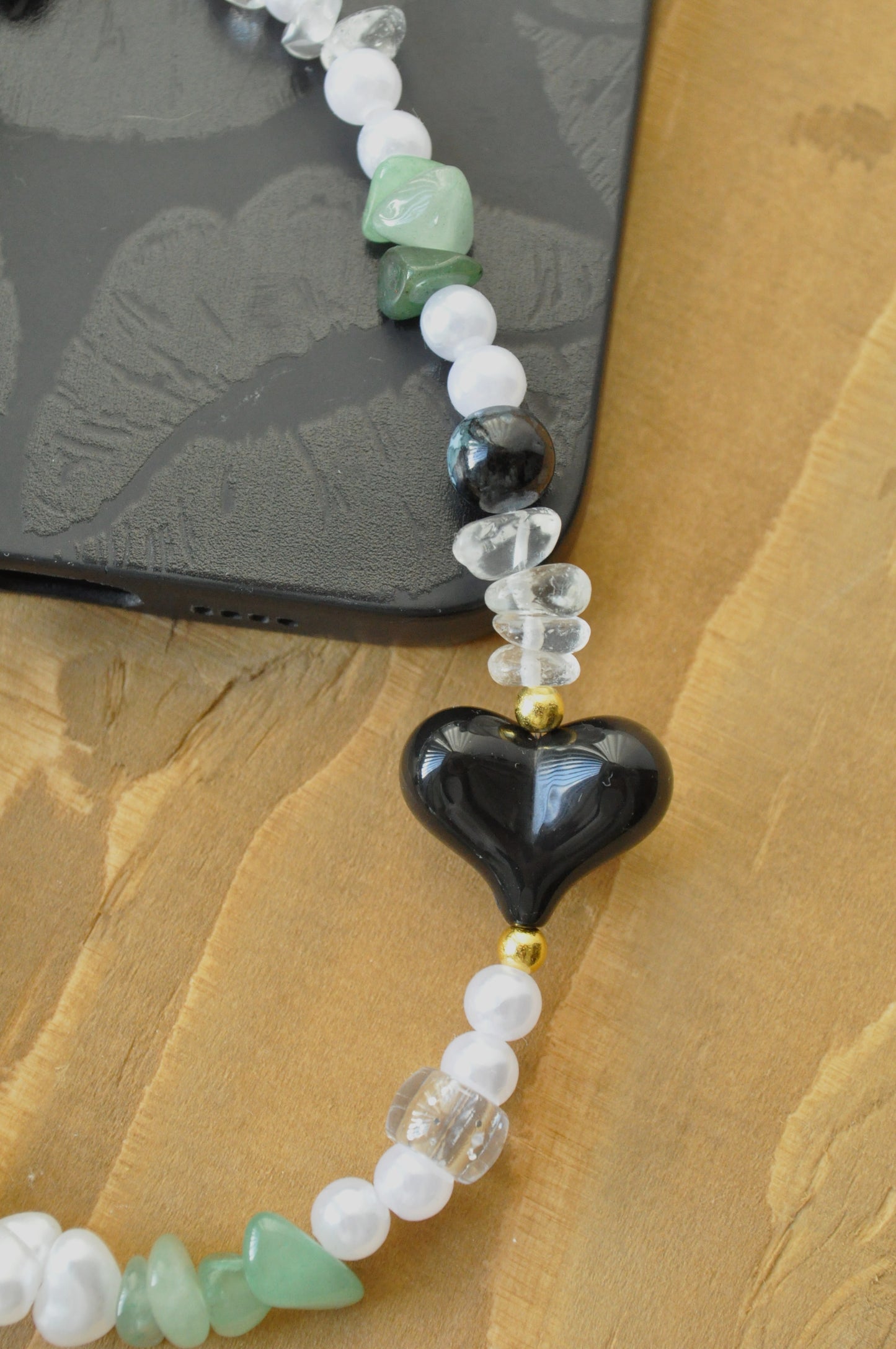 Green Aventurine Phone Charm