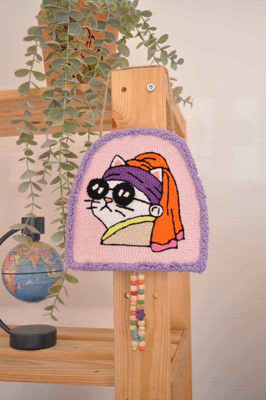 Cat With A Pearl Earring