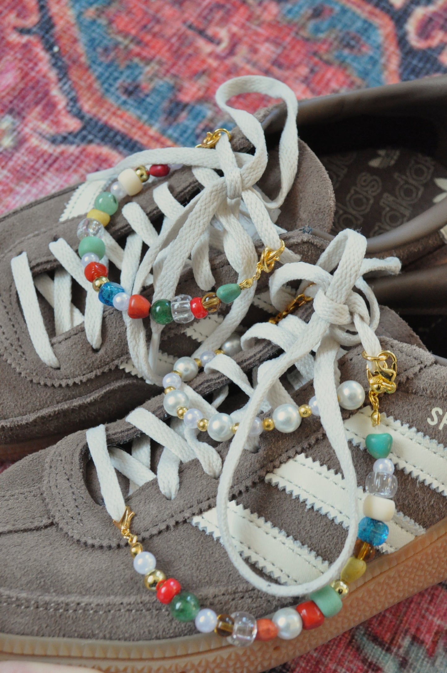 Pearl Gold Shoe Chain