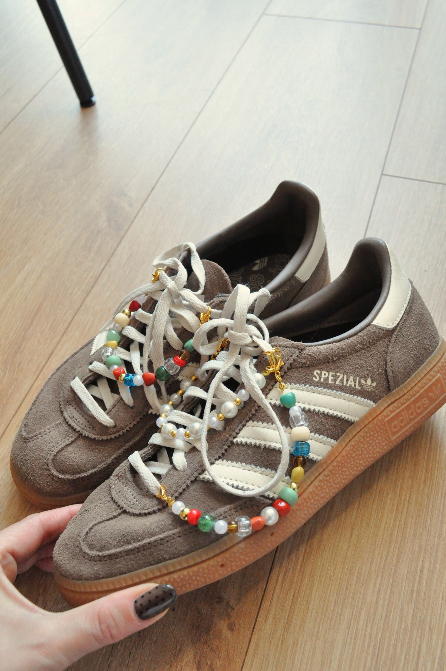 Pearl Gold Shoe Chain