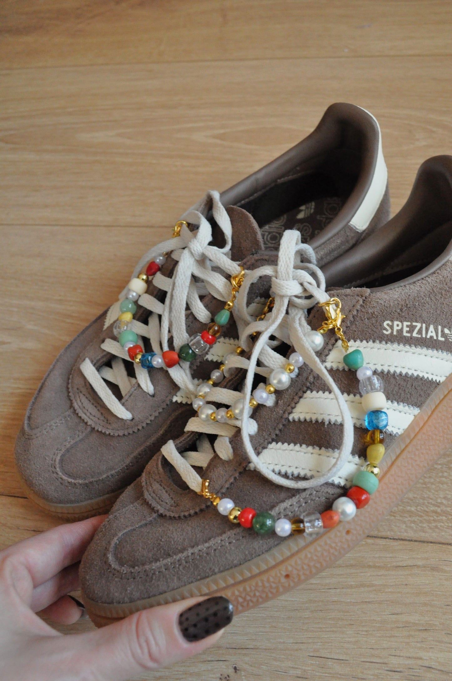 Pearl Gold Shoe Chain