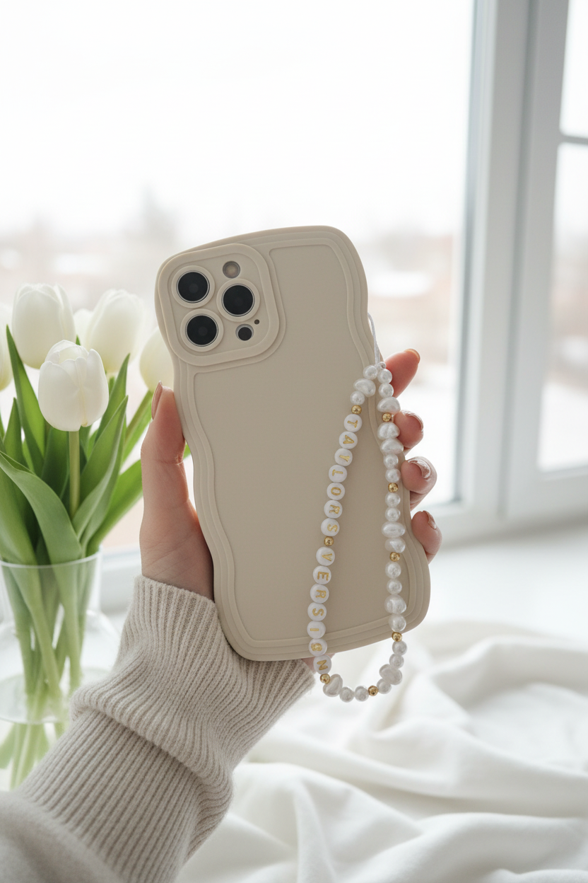 Freshwater Pearl Phone Charm