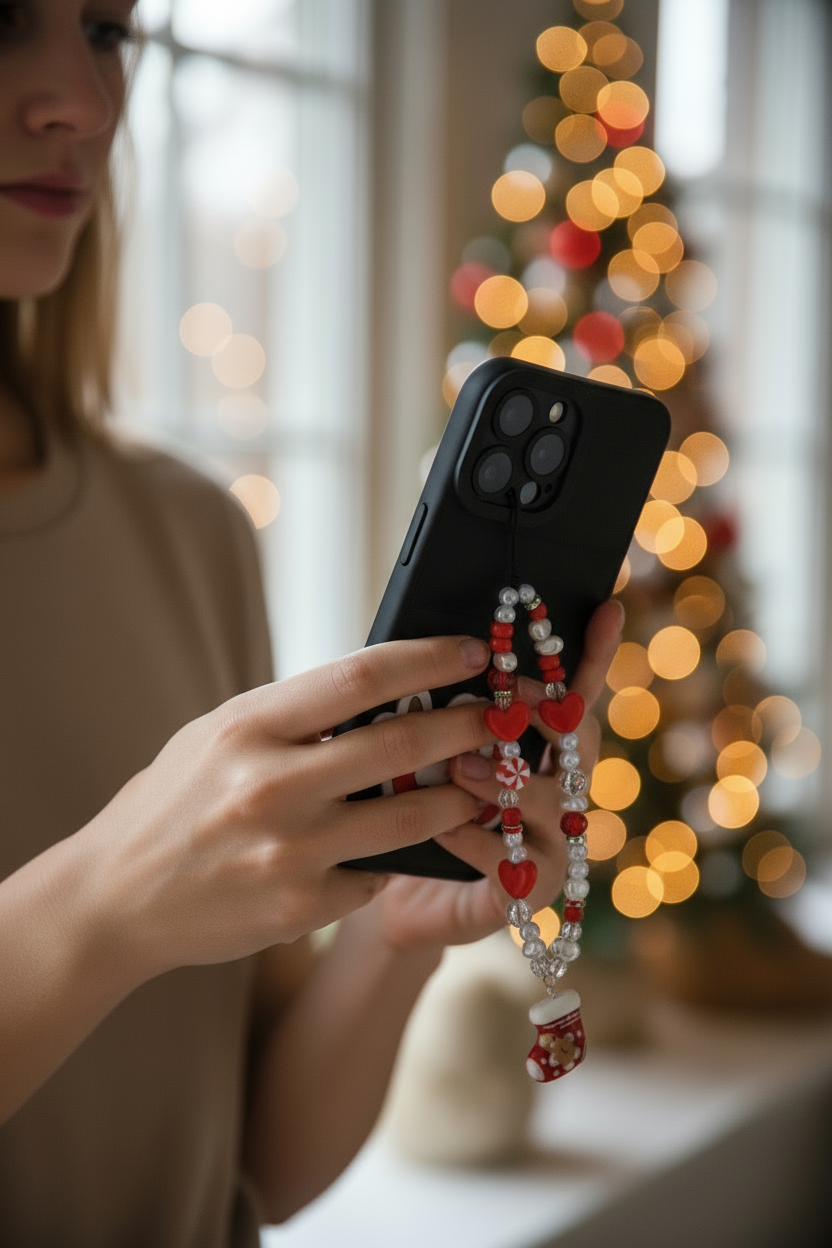 Festive Dangle Phone Charm