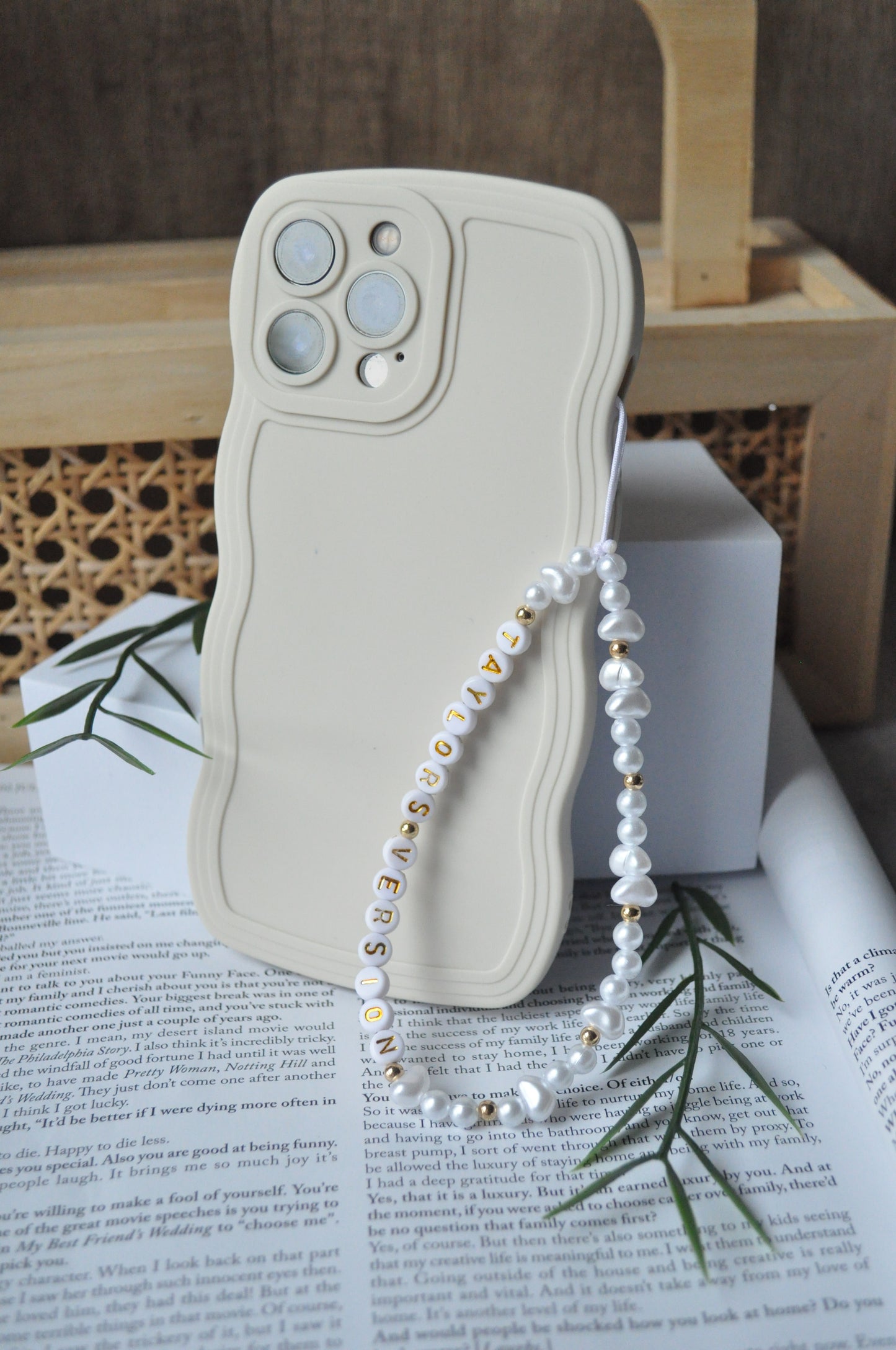 Freshwater Pearl Phone Charm