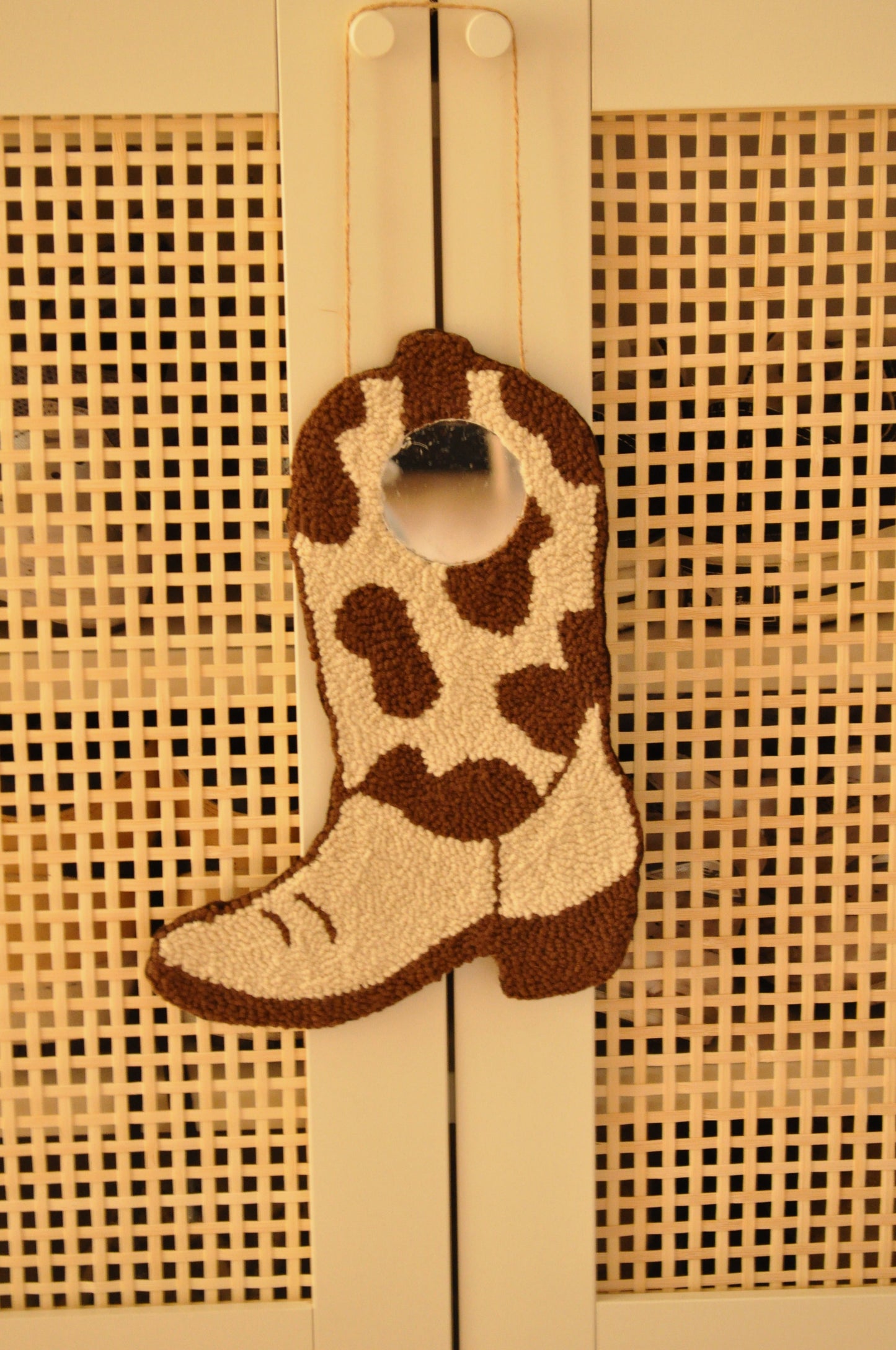 Western Cow Print Wall Hanging
