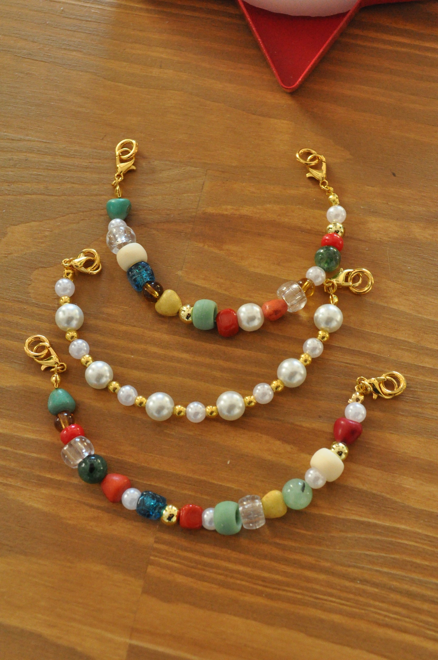 Pearl Gold Shoe Chain