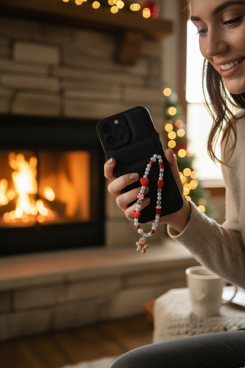 Festive Dangle Phone Charm