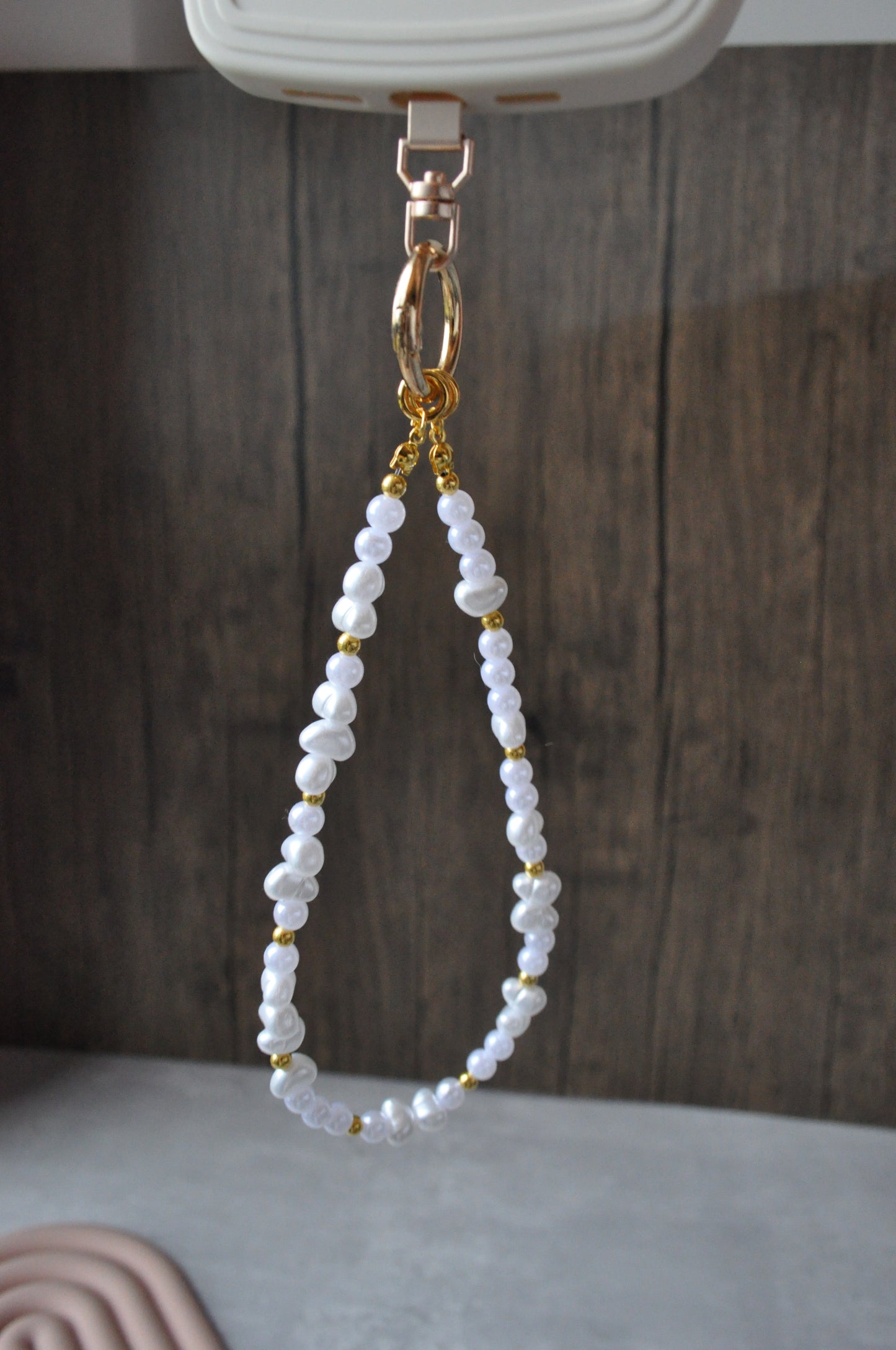 Minimal Pearl Charm