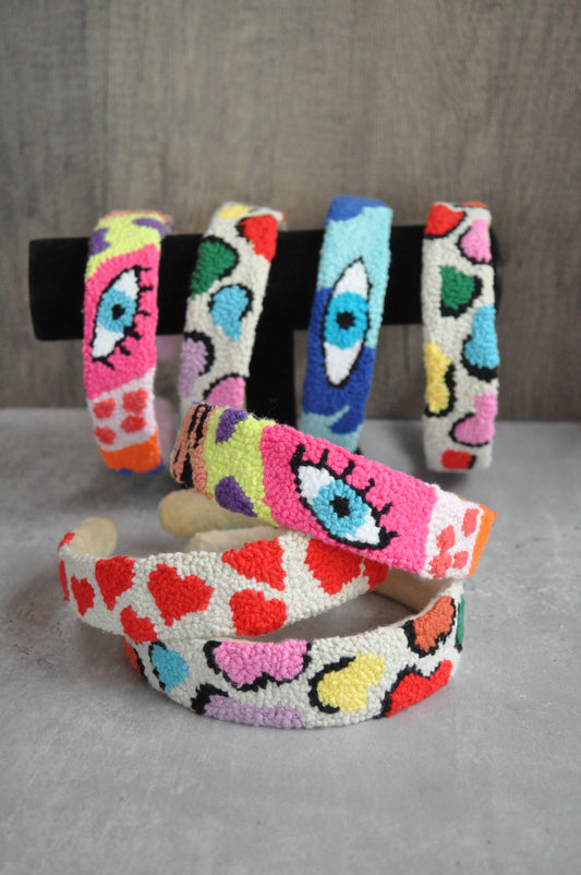 Colourful Tufted Headband