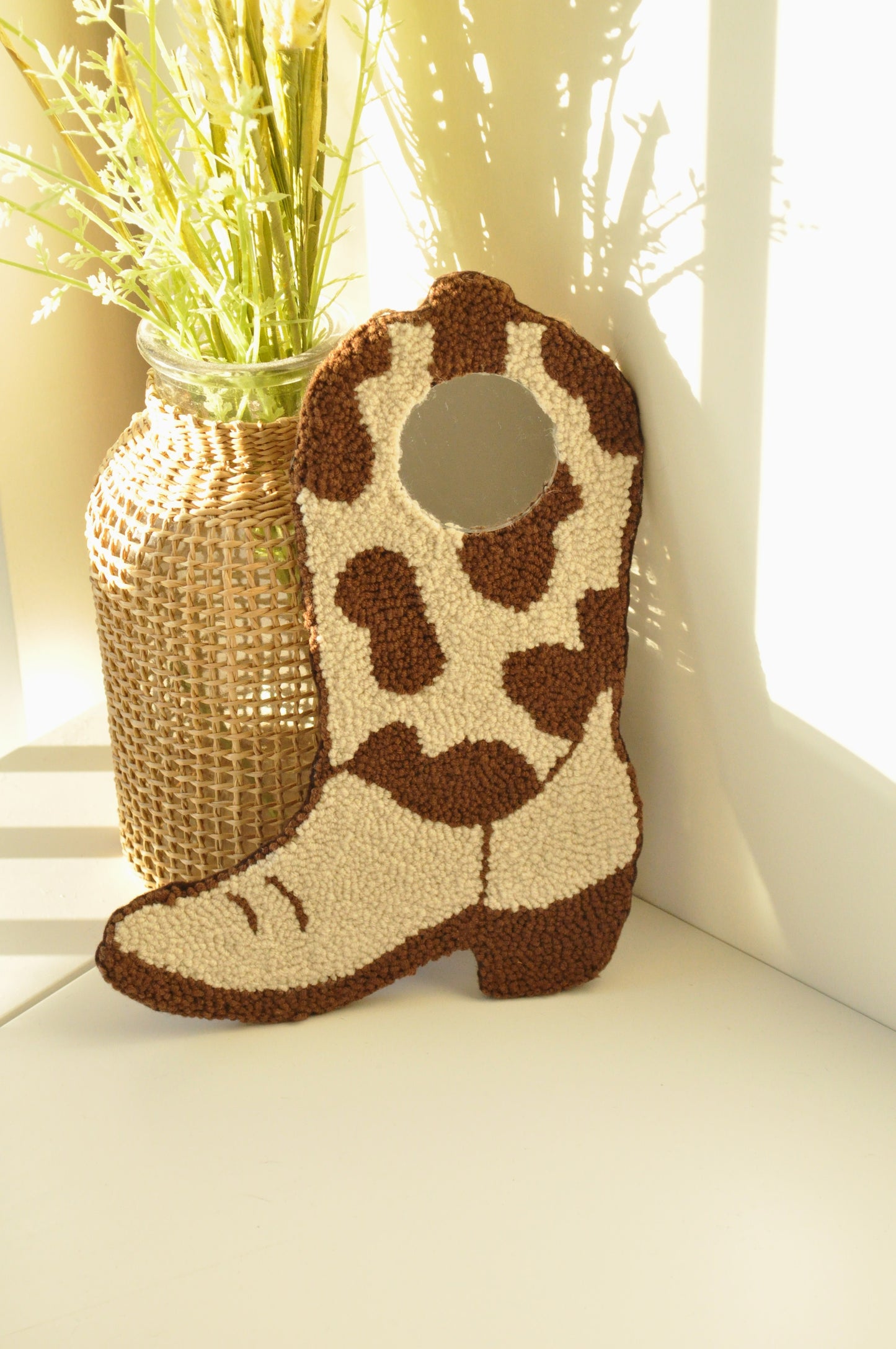 Western Cow Print Wall Hanging