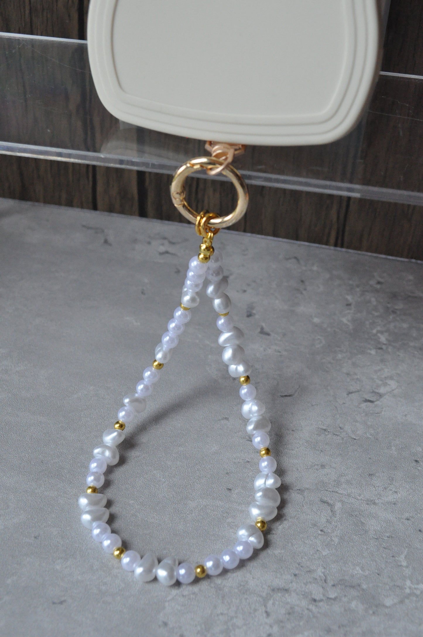 Minimal Pearl Charm