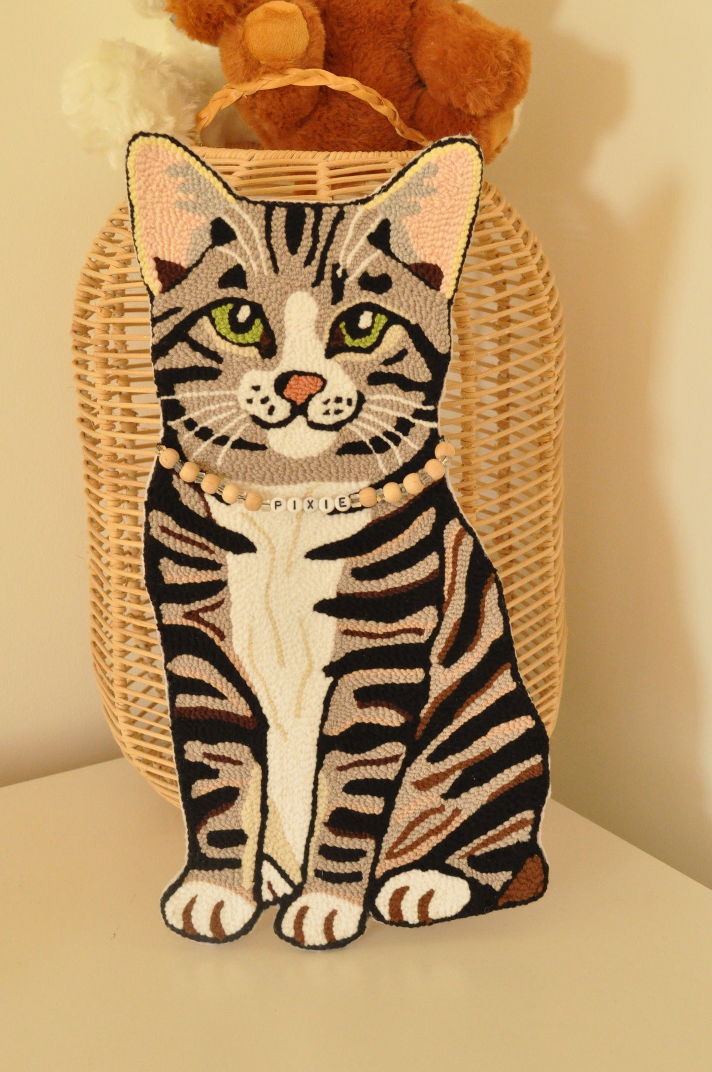 Custom Tufted Pet Portrait